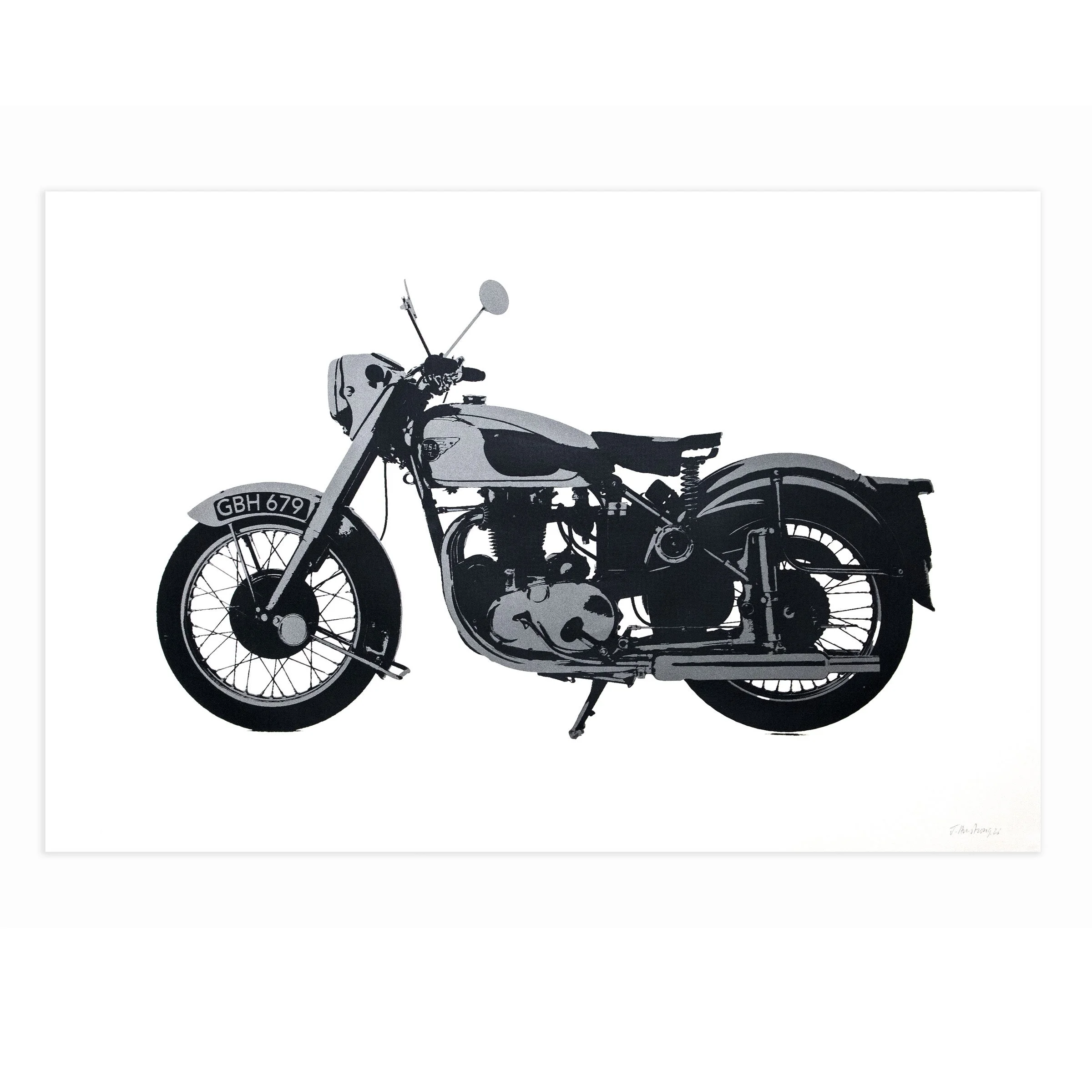 BSA A10 Golden Flash 650cc Motorcycle