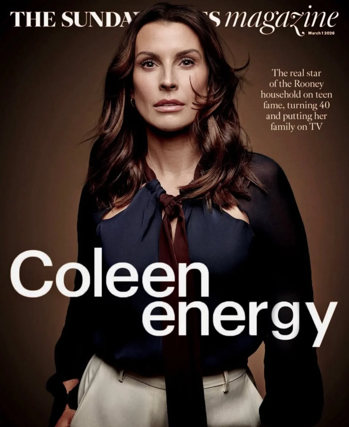 Cassie Lomas for Coleen Rooney, The Sunday Times Magazine