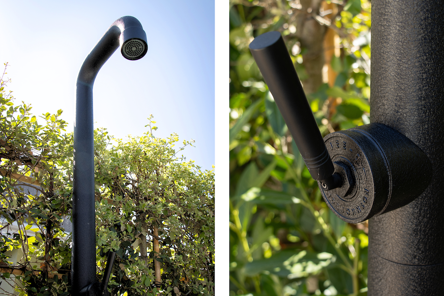 Matzwarte JEE-O buitendouche