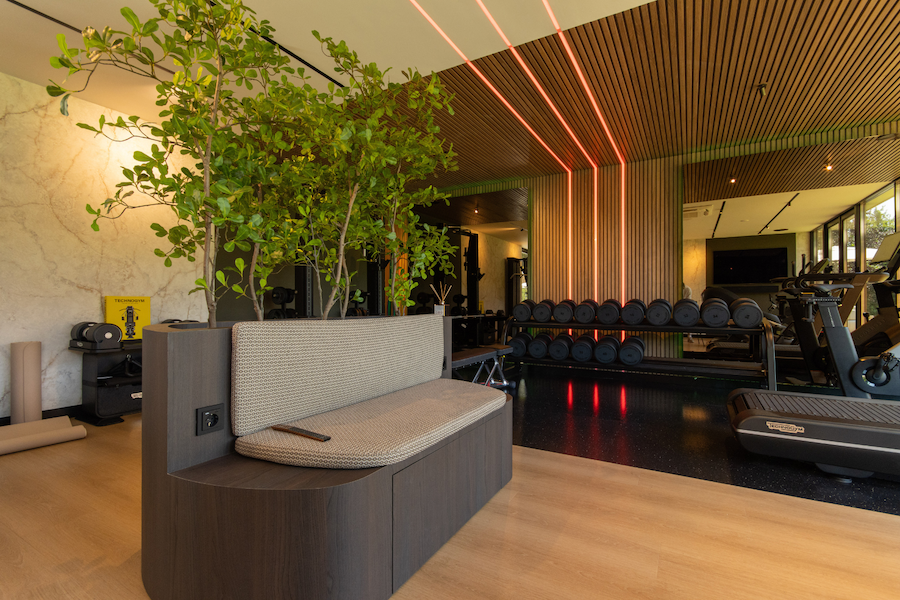 Prive sportschool met technogym