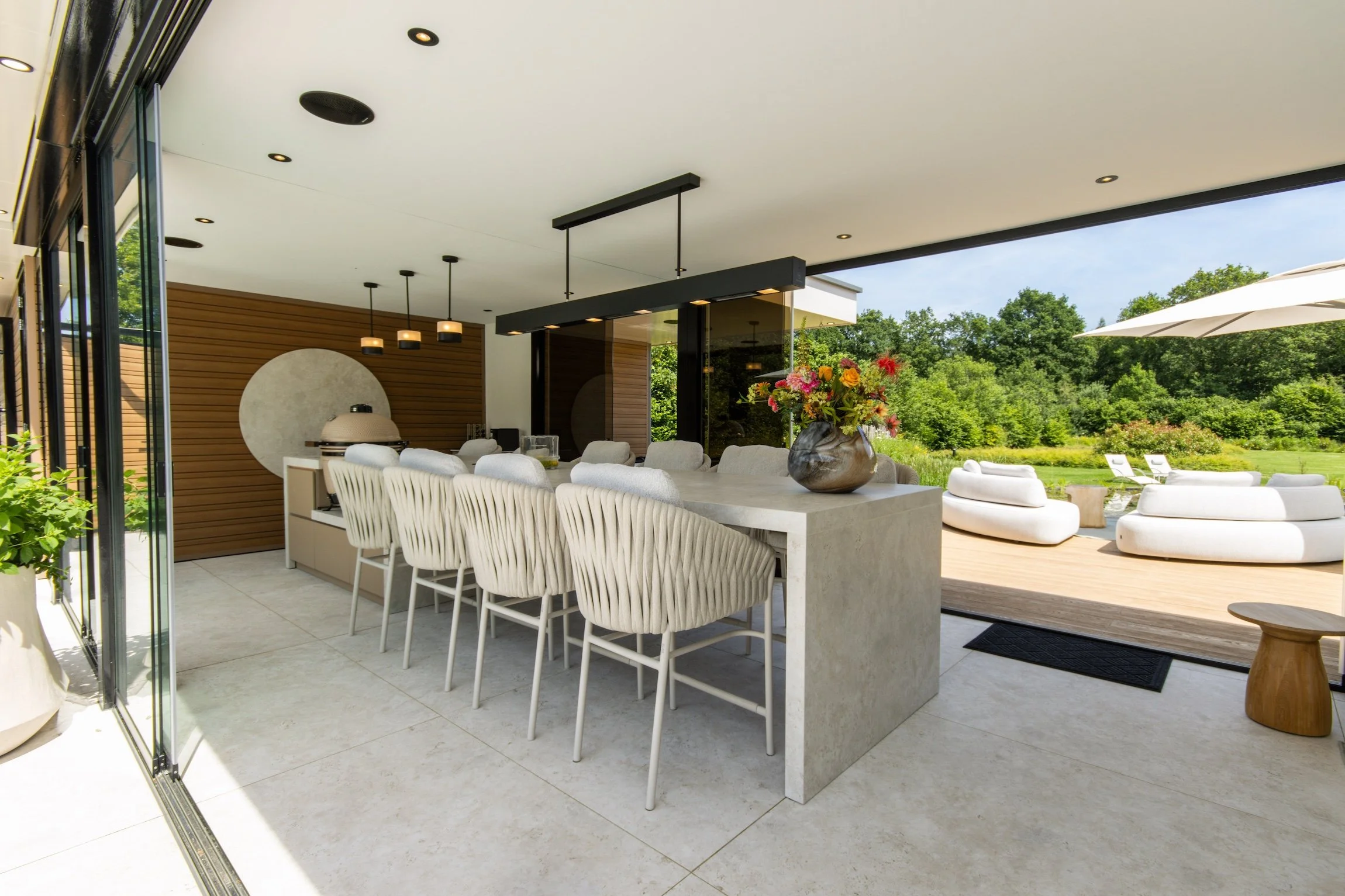 Luxe buitenkeuken