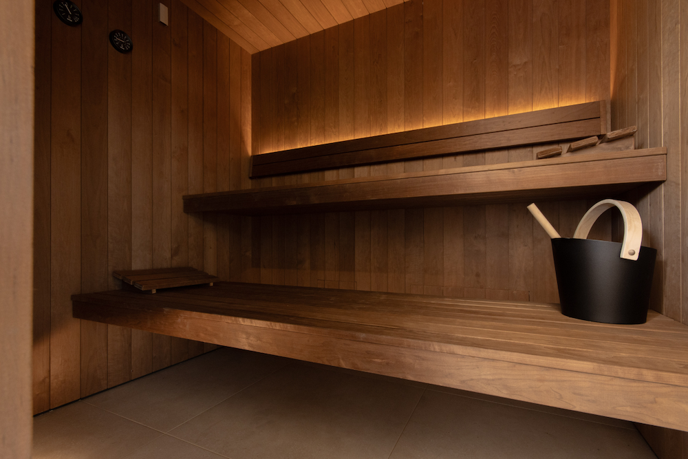 Thermisch espenhout sauna