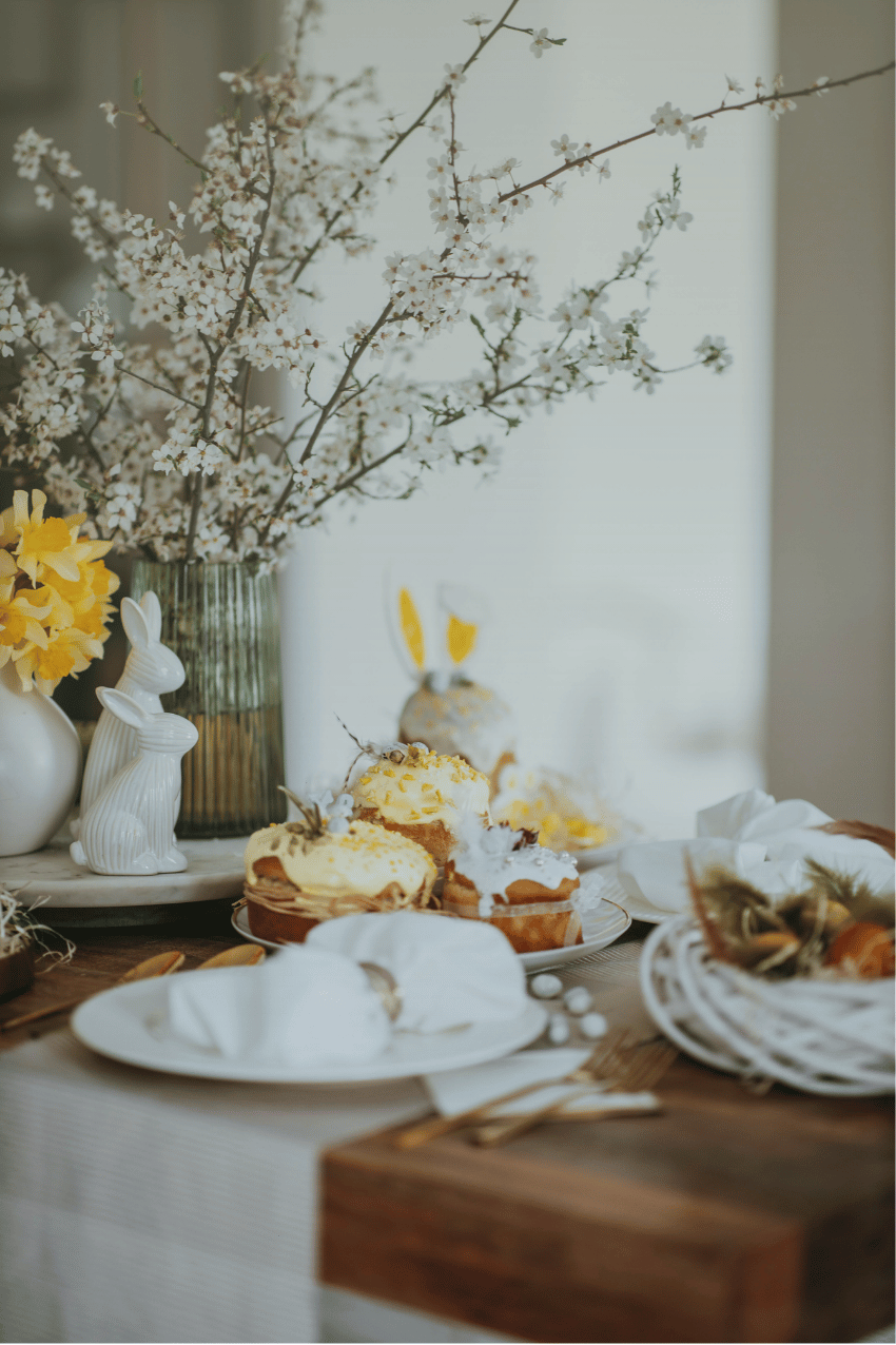 Menu de Pâques faible en FODMAP