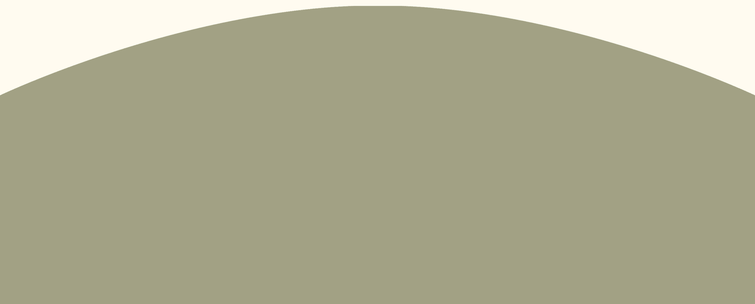 Une illustration abstraite avec des formes géométriques et des couleurs neutres, comprenant une grande courbe en haut et un fond beige clair.