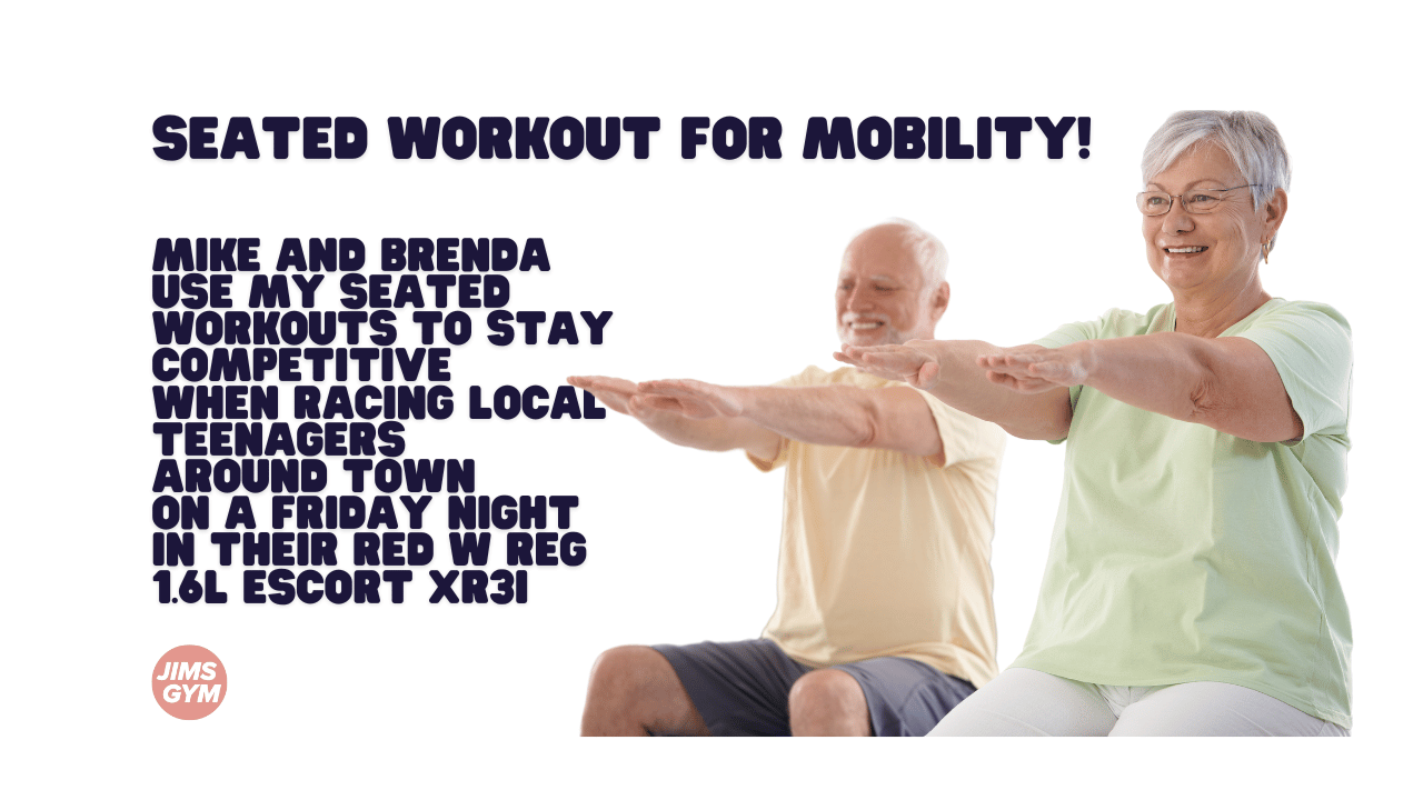 Get Fit While You Sit: 10-Minute Seated Exercise Routine for Older Adults