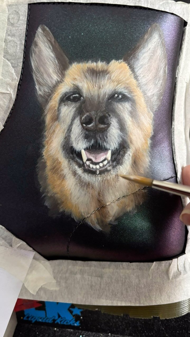“Can you put pet portraits on boots?”
- Heck 🙌🏼 yes current #wipwednesday