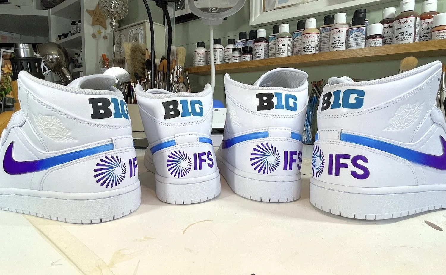 corporate white branded trainers