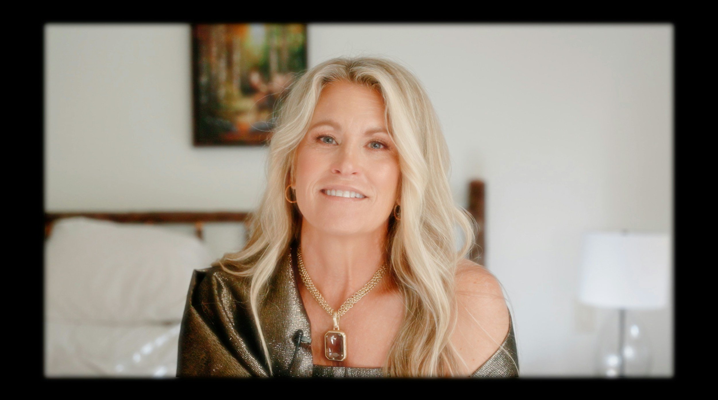 Empowered middle aged woman