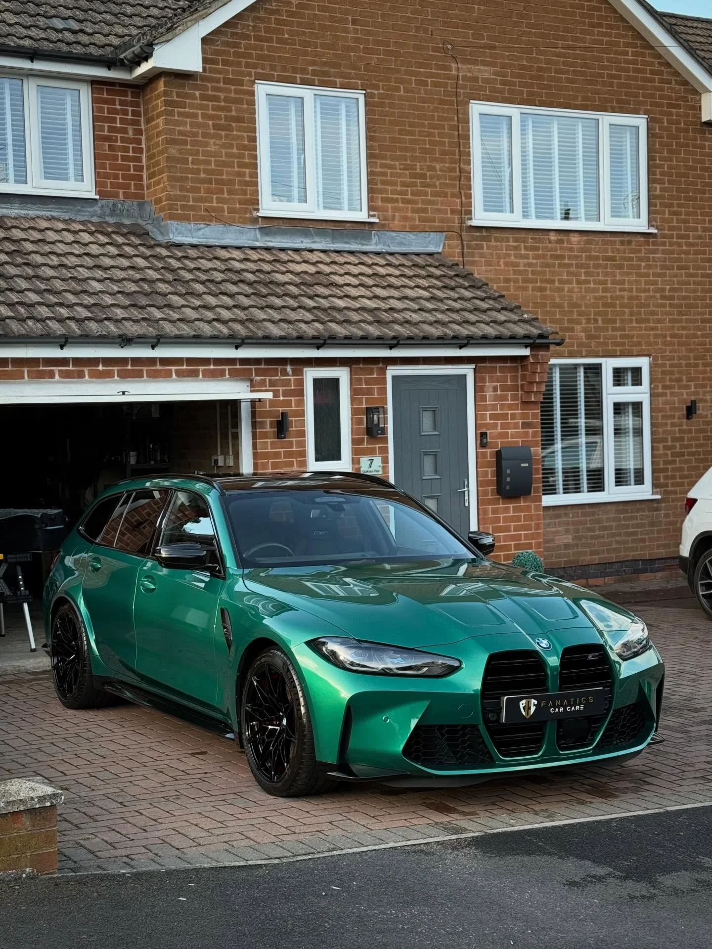 BMW M3 Touring in stunning Isle of Man Green freshened up for its show attendance at the weekend. 

#FanaticsCarCare #BMWM3 #G81M3 #valeting #detailing