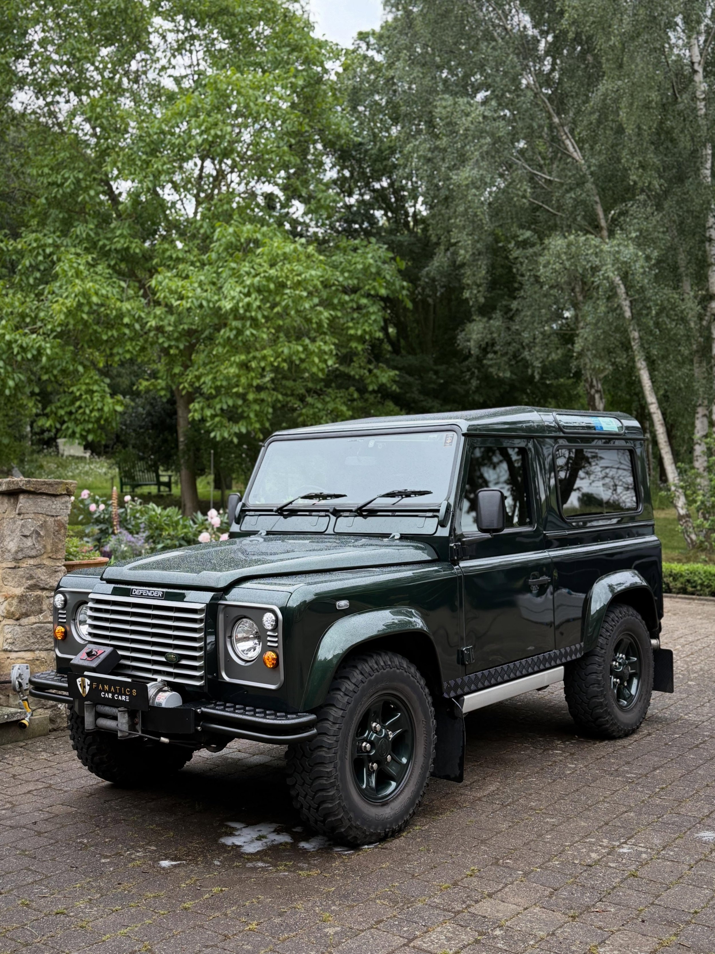 The 4th and final car completed for this new client is Defender number 2, this time an old school 90 in mint condition and ready for some more graft following a good spruce up to keep it in check. 

#FanaticsCarCare #Defender90 #valeting #detailing #