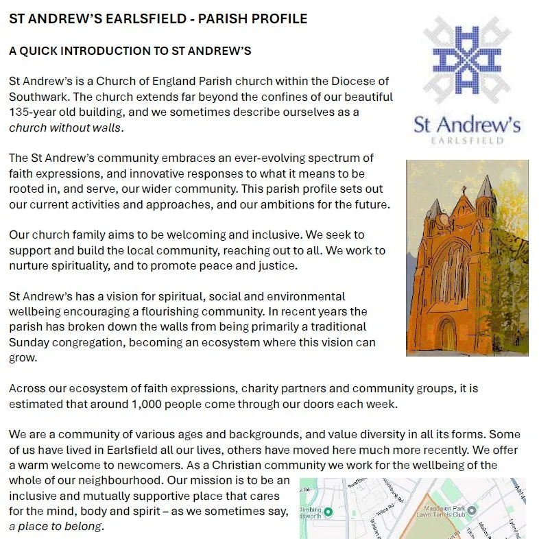 Parish Profile published