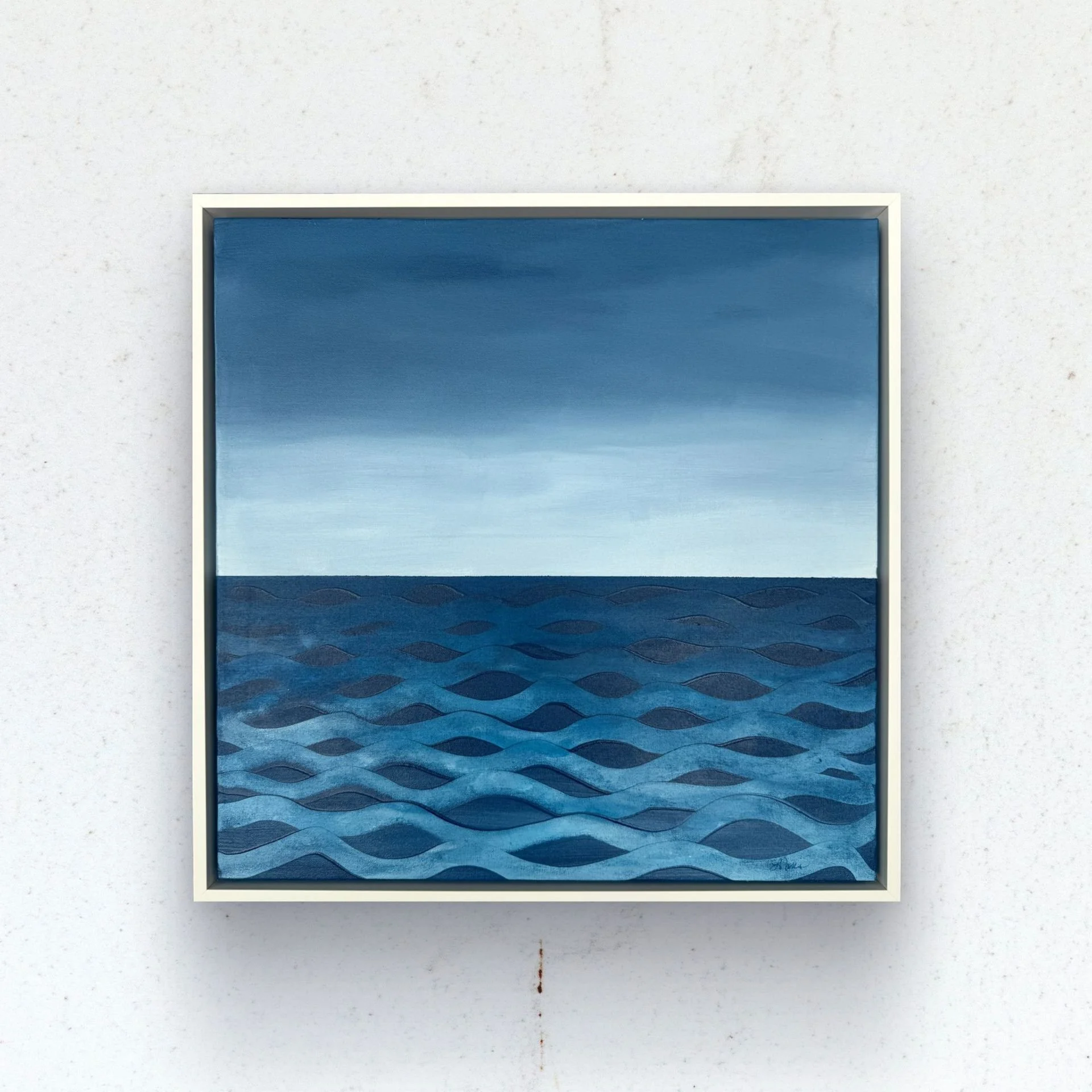 On The Horizon II, 24x24 framed