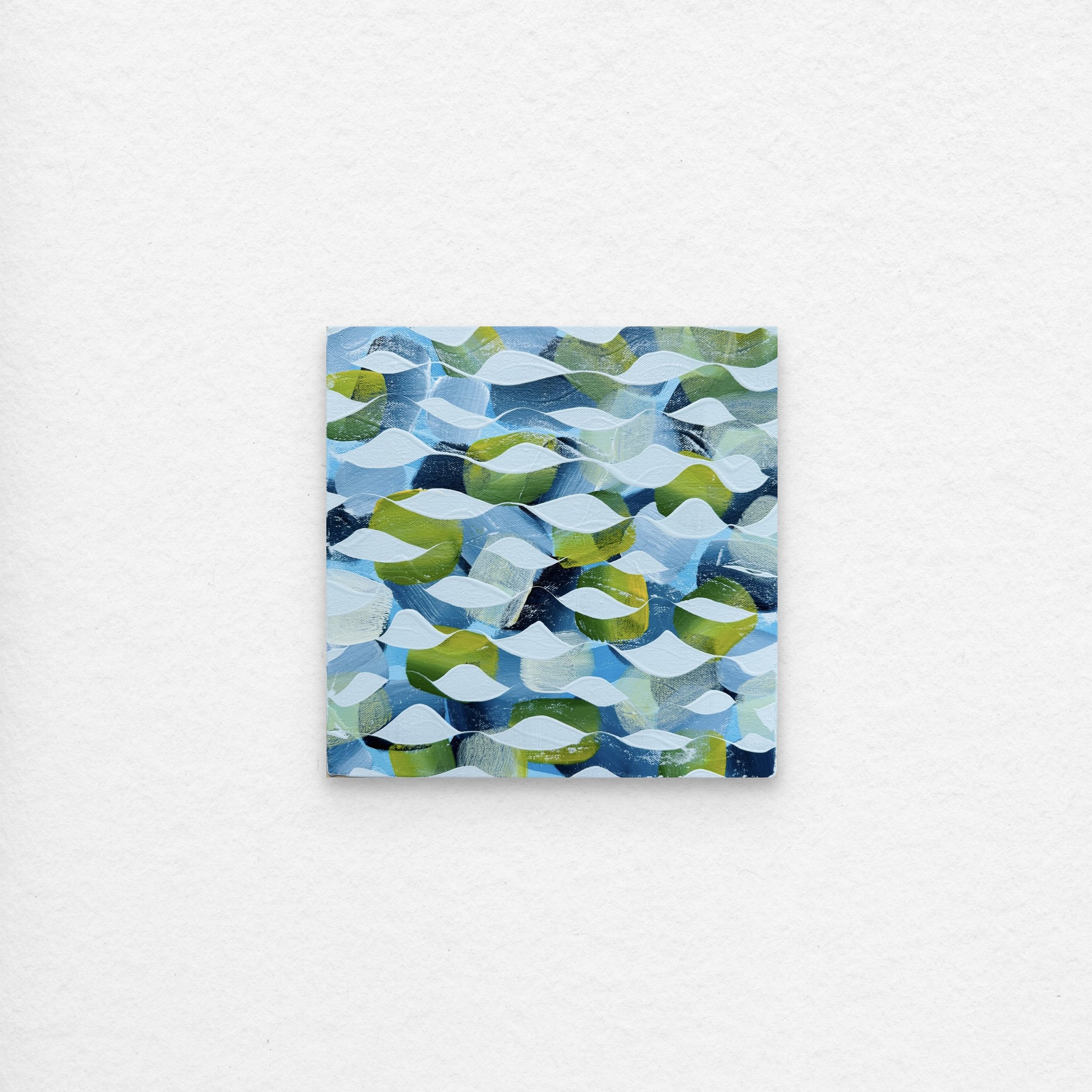 Rippling Wavy, 12x12, Framed