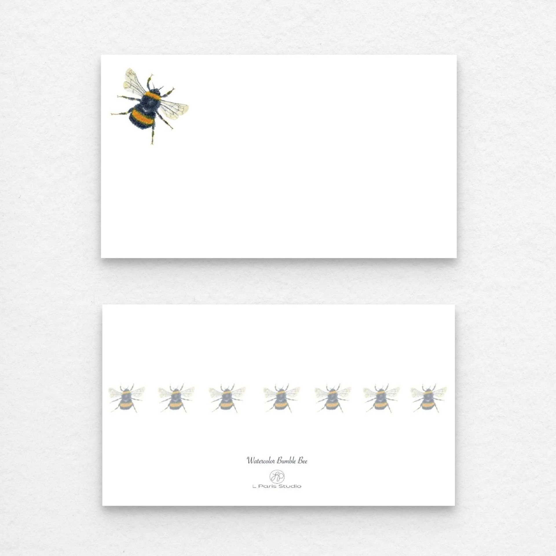 Bumble Bee Petit Note Cards