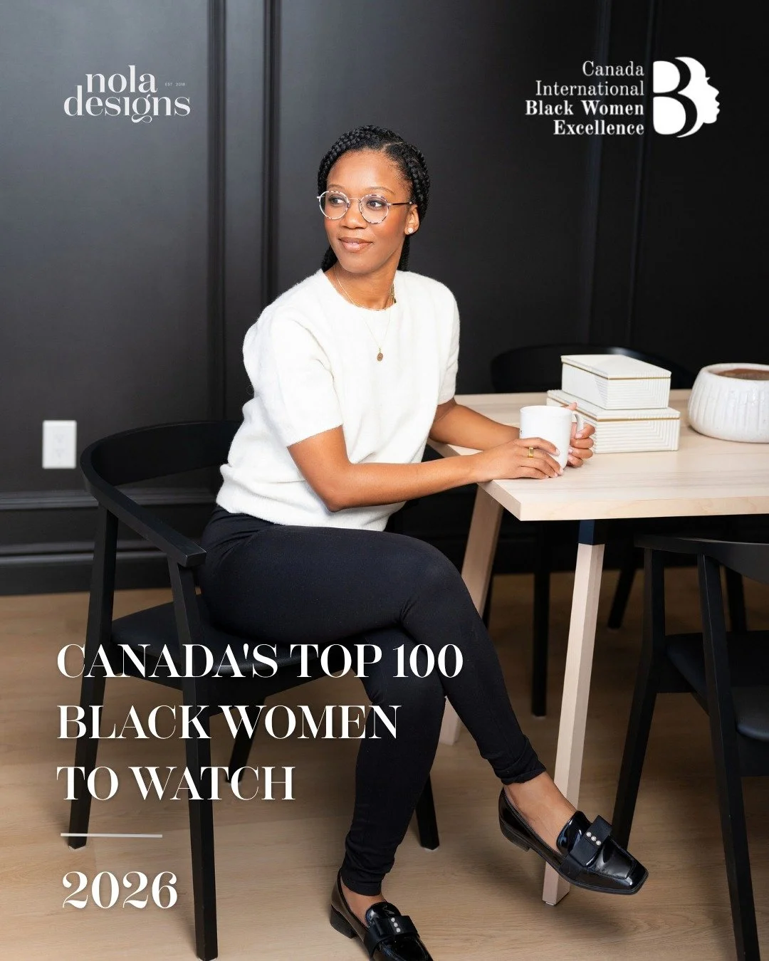 This one feels really special. 🤍 
I&rsquo;ve spent years quietly building NOLA Designs, learning as I go, growing as a designer and business owner, and trying to create something I&rsquo;m genuinely proud of. 
To be recognized as one of @cibwe.ca Ca
