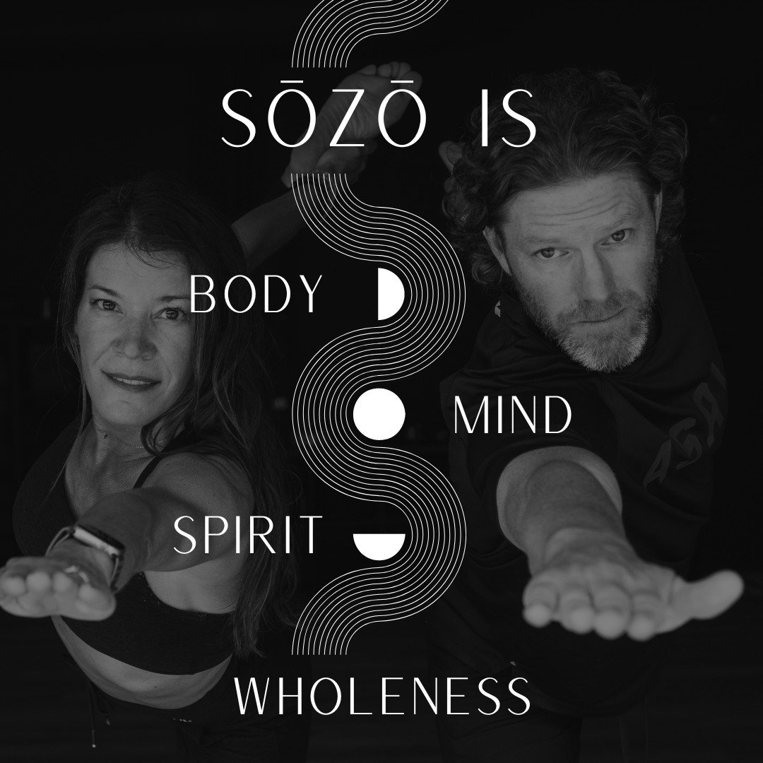 SŌZŌ is a Greek word that means mind, body, spirit wholeness or to make whole or restore, heal, be whole.

This word truly embodies our mission at our yoga studio, we want our community to be whole in mindy, body, and in spirit. 

We carefully curate