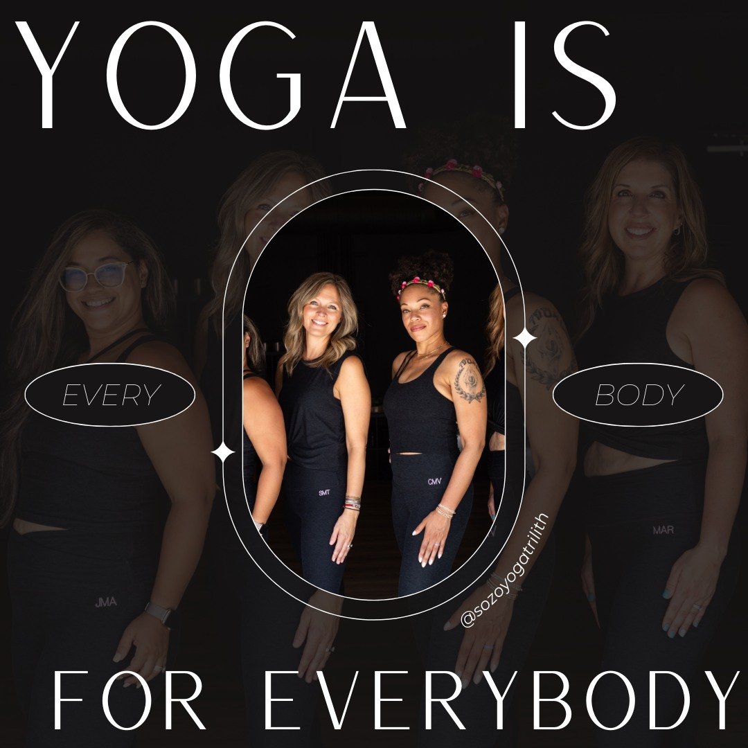 Yoga is for everybody &mdash; and every body &mdash; because at its core, yoga is about our relationship with ourselves, just as we are, in this moment, and that is a key element of the growth of our practices. 

Try one of our yoga classes and see f