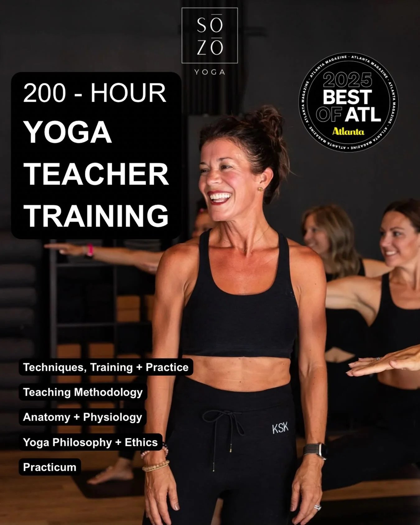 ✨ Our 200-hour Yoga Teacher Training is on the horizon &mdash; and the waitlist is officially open! 🙌 If you&rsquo;re feeling called to deepen your practice, build community, and step into your fullest self at Atlanta&rsquo;s Best Yoga Studio, this 
