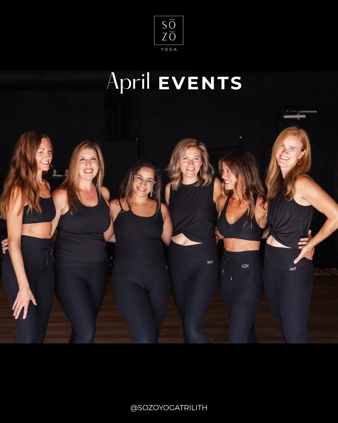 April is here 🌿
A new month to reset, reconnect, and recommit to yourself.

Join us for a lineup of events designed to help you slow down, breathe deeper, and feel more grounded&mdash;on and off the mat.

✨ Breathwork with Terry 4/21 6:30pm
✨ Arm Ba