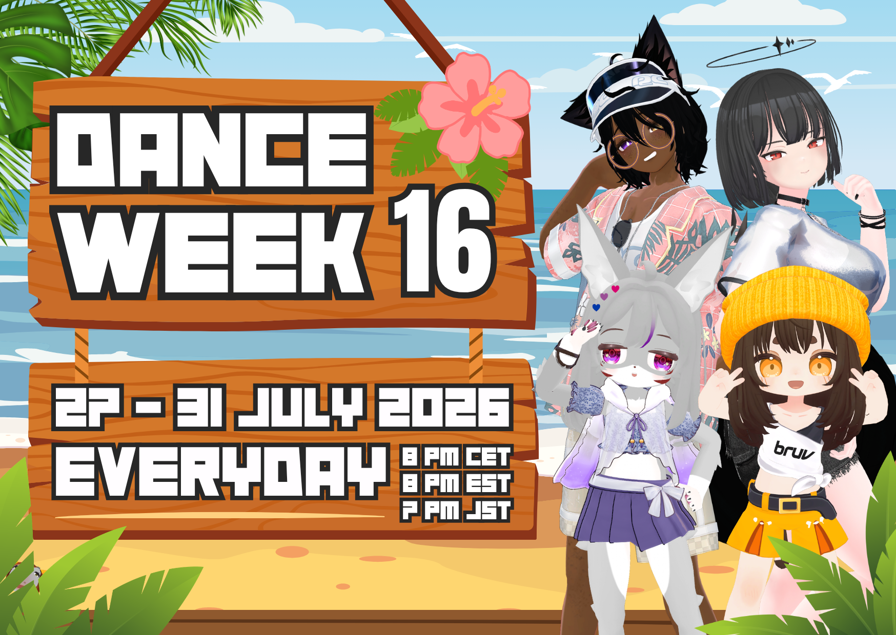 Our favorite every couple of months Event is back! Dance Week #16!