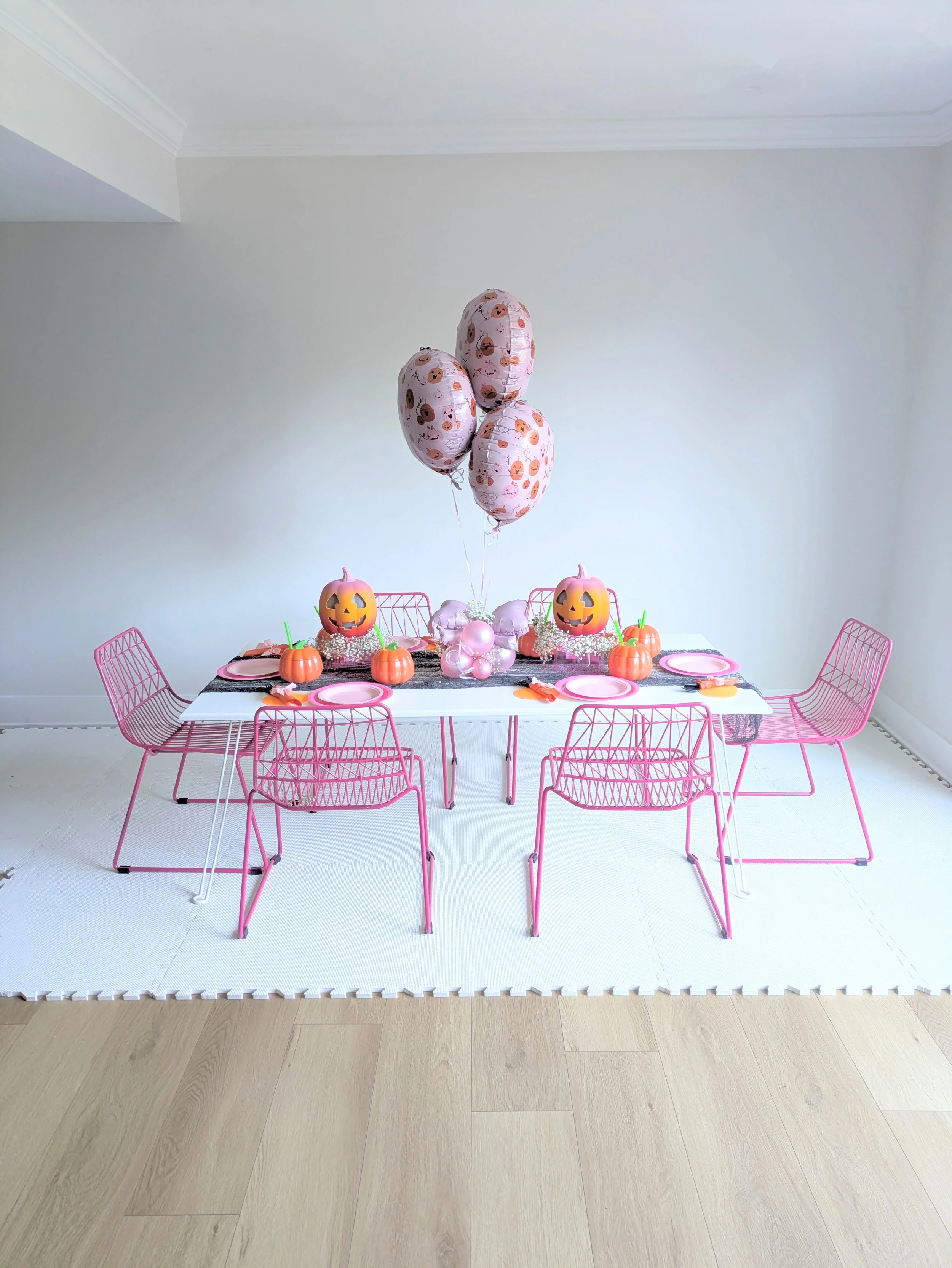 kids table styling