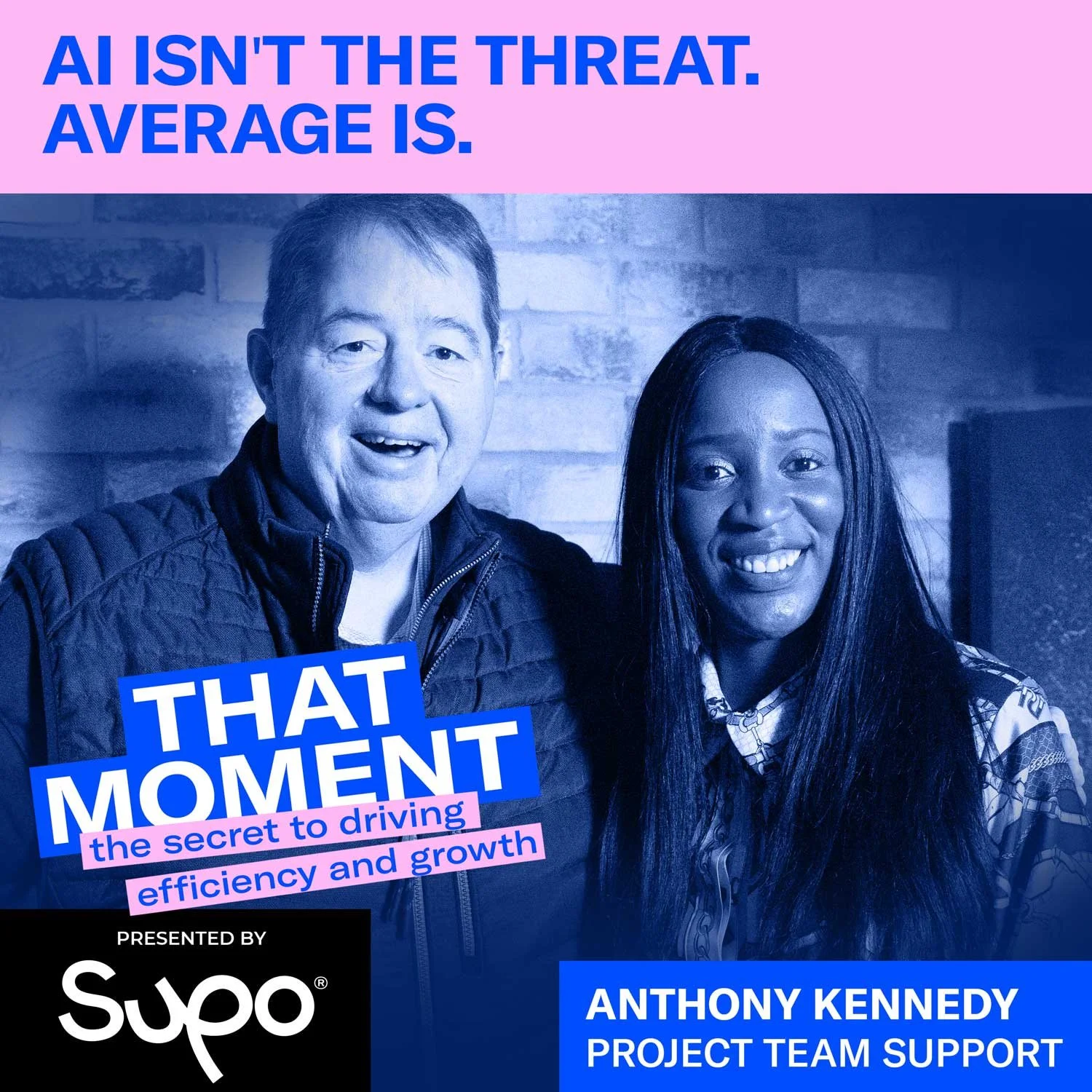 AI isn't the threat. Average is. - Anthony Kennedy