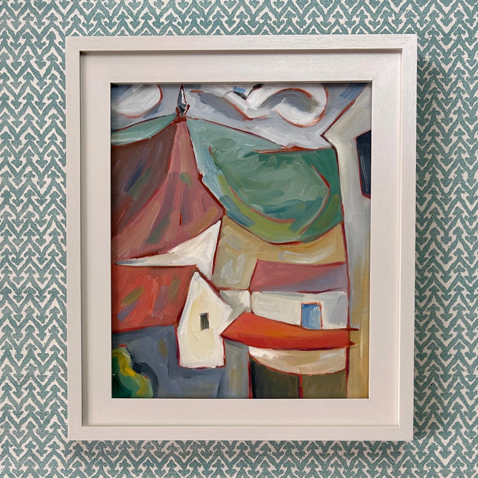 A 1960s French Oil on Canvas