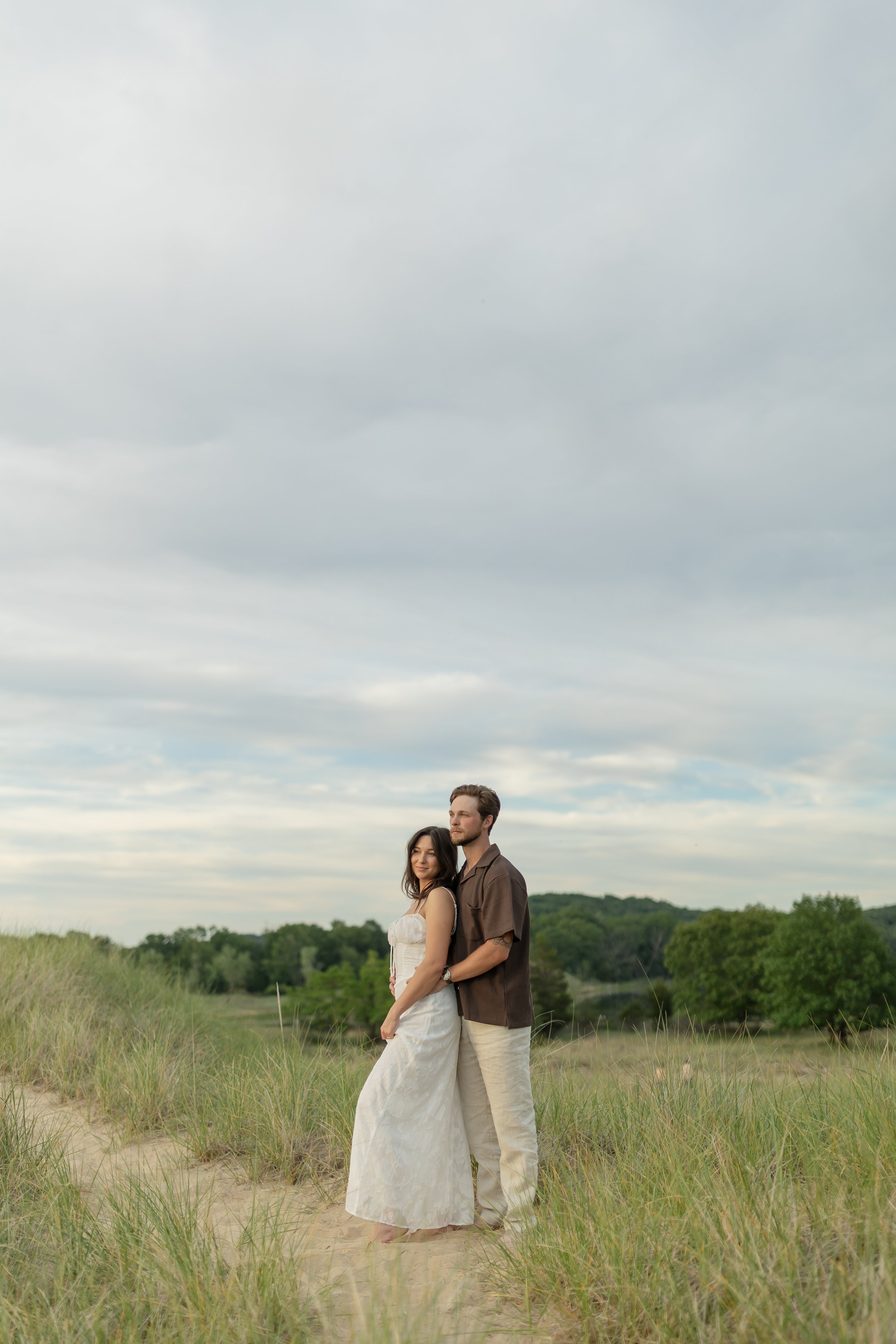 An Oval Beach Engagement Session
