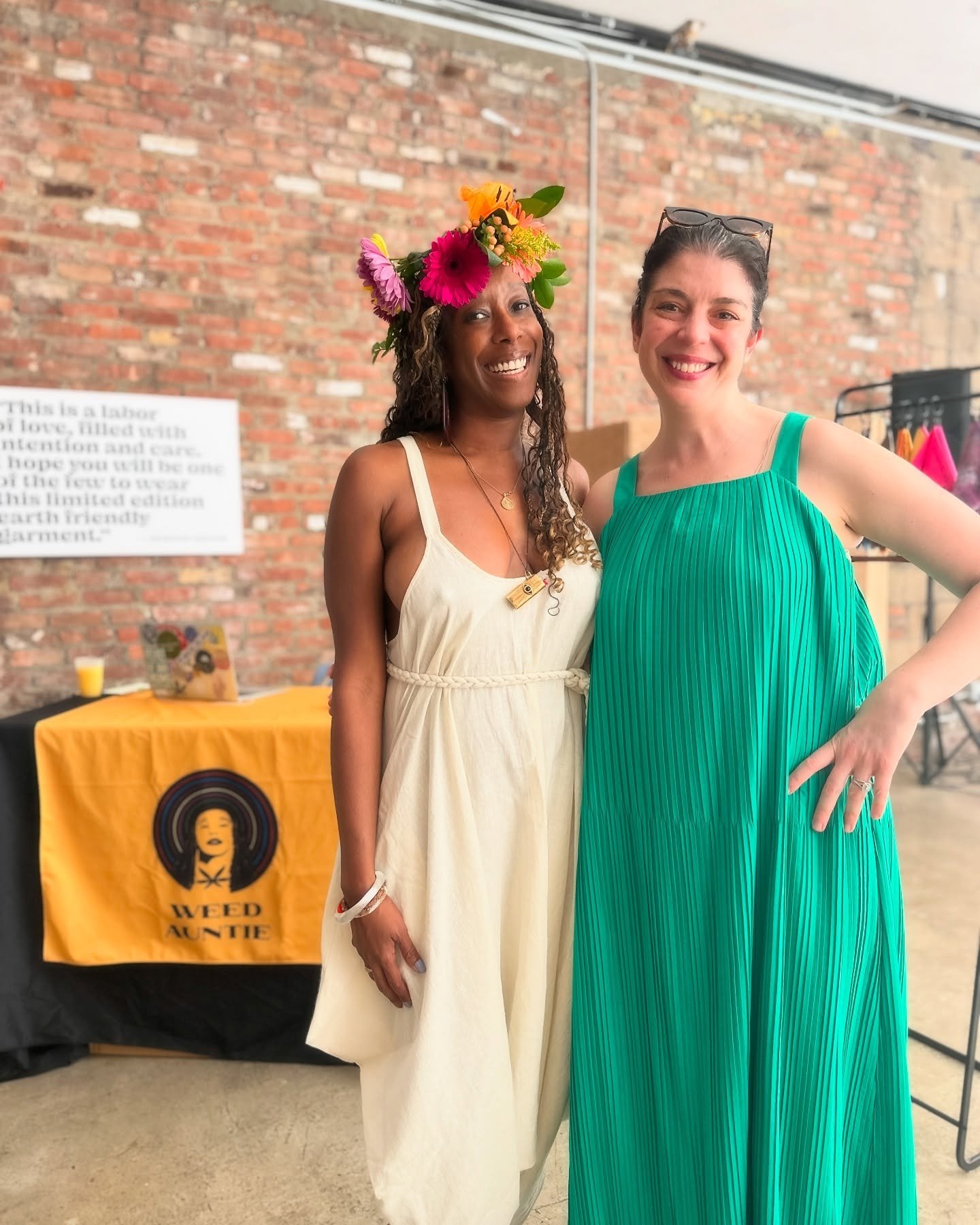 Big congratulations to @solonjeburnett on the launch of her @weedauntie hemp jumpsuit &mdash; a body-inclusive, earth-friendly one piece designed to inspire conscious consumption. It&rsquo;s been an honor to help bring this vision to life, and the la