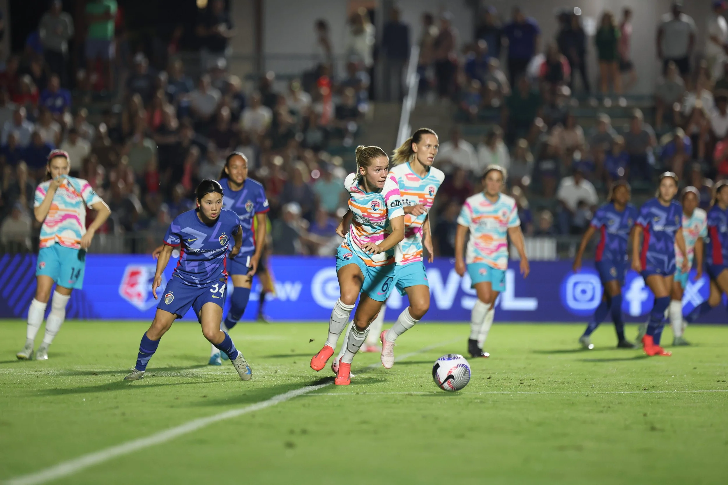 Wave lose 2-1 against North Carolina Courage