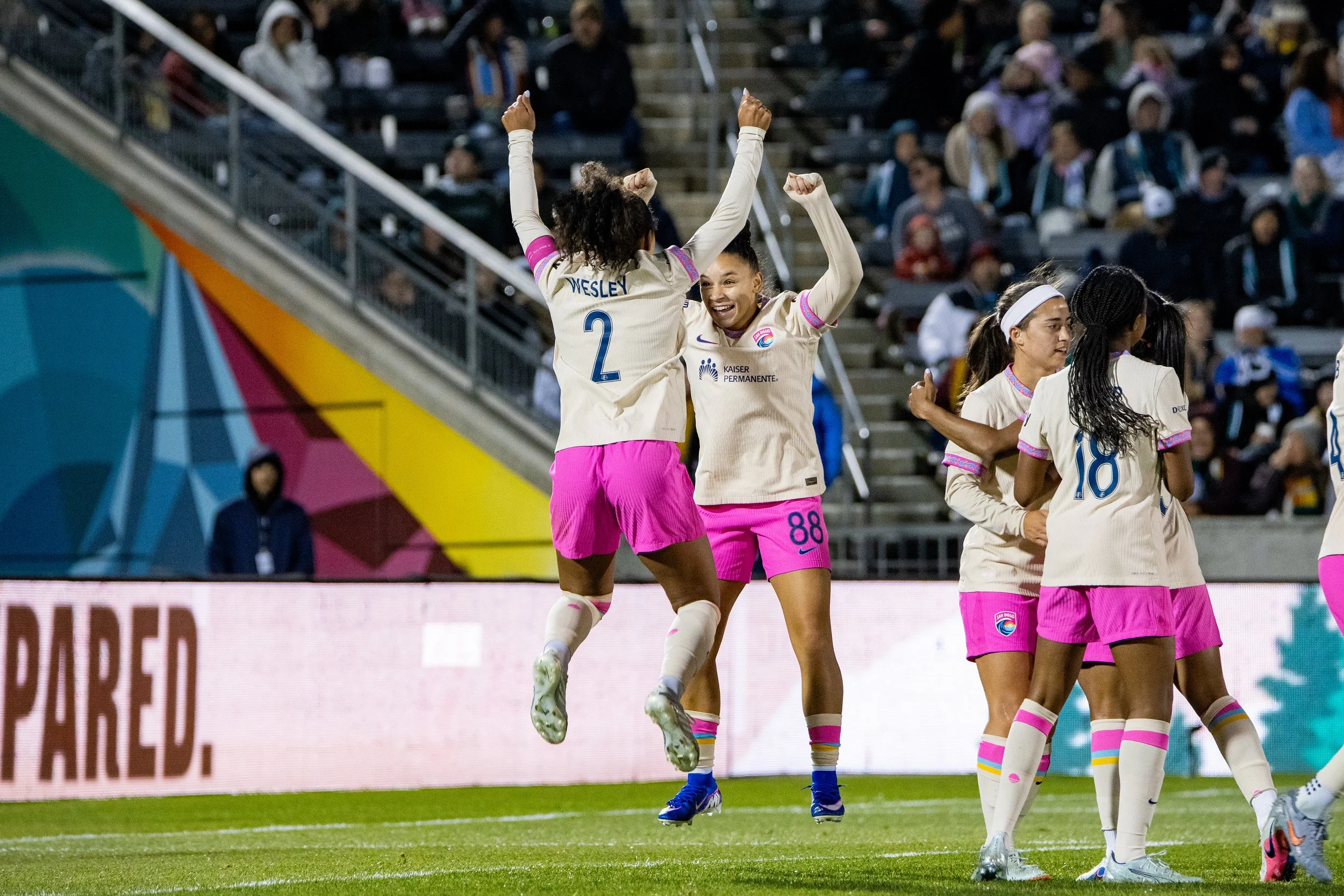 San Diego Wave comeback in second half for fifth straight win