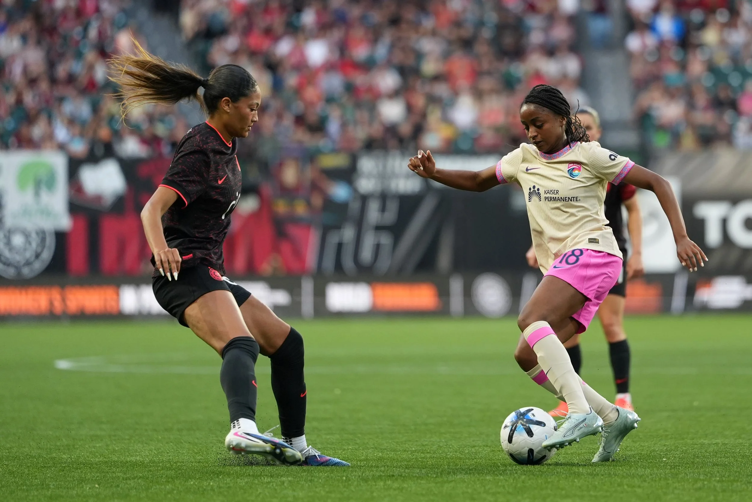 San Diego Wave end winning streak with 2-0 loss against Portland Thorns