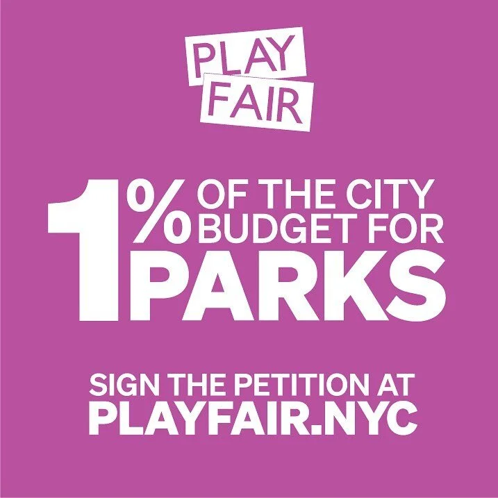 In his latest budget proposal, @NYCMayor fails to fulfill @NYCParks funding commitments or address urgent parks staffing and maintenance needs. Demand #1Percent4Parks from the mayor and @NYCCouncil. Sign the petition at playfair.nyc