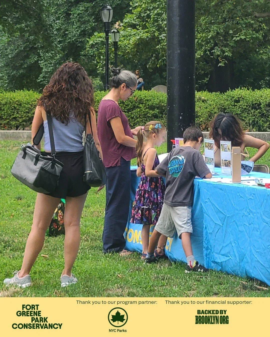 We're kicking off the first Young Naturalists session of the summer with a gardening day in the park!

Meet us on Saturday, July 19 from 12:00&ndash;1:00pm at the Fort Greene Park Visitors Center for an hour of fun! Kids will weed out Green Team Coho