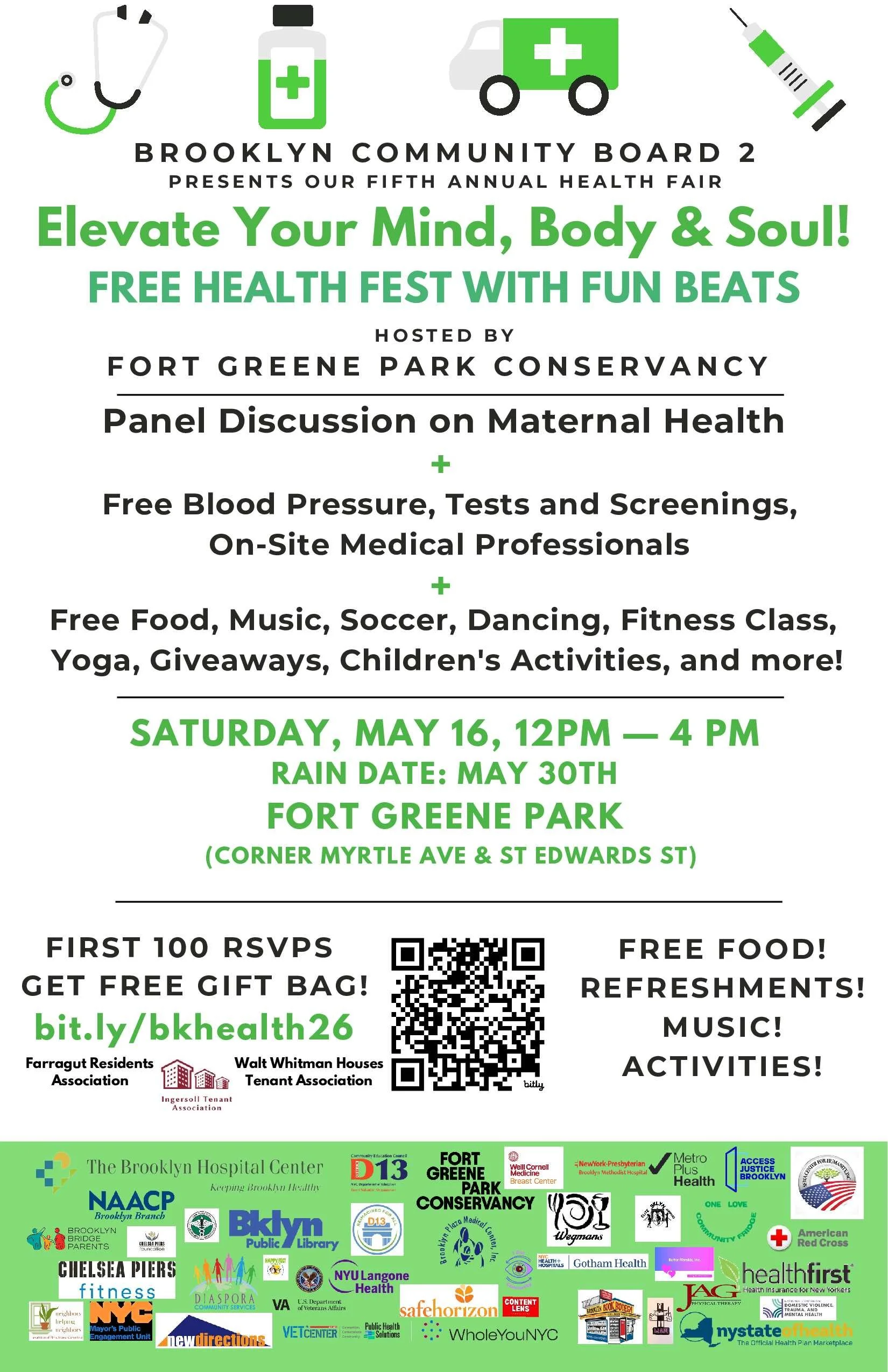 Elevate your mind, body, and soul: Free Health Fest with Fun Beats 