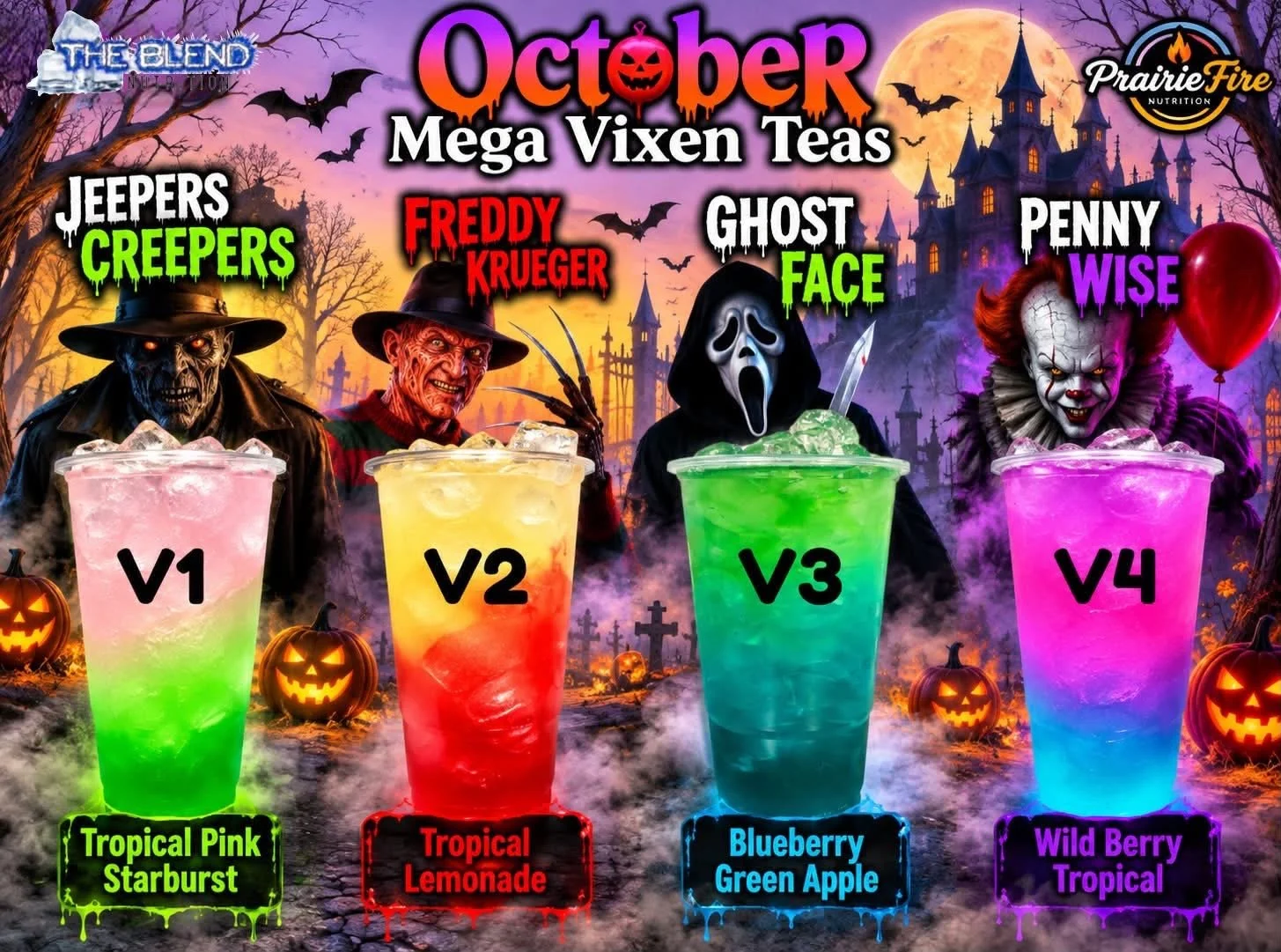 OCTOBER Mega Vixens