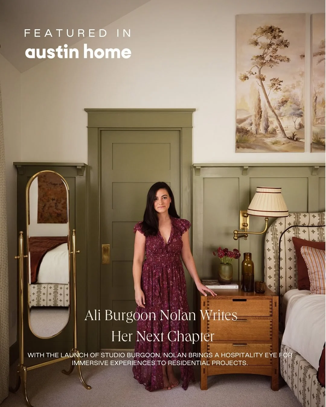 Some news worth revisiting ✨

Earlier this year, my home and the story behind Studio Burgoon were featured in Austin Home. What began as nearly a decade of shaping hospitality spaces has since evolved into a design practice rooted in bringing that sa