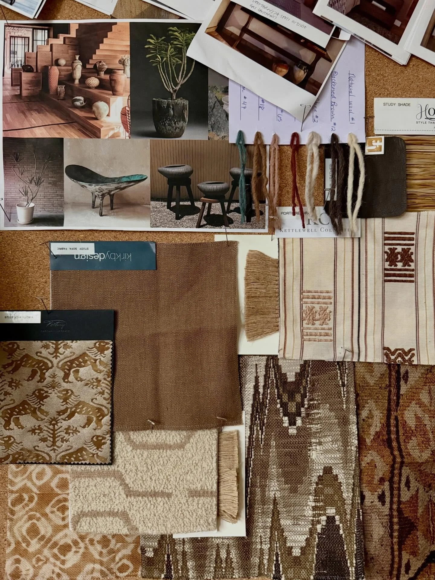 A few snippets from my camera roll that&rsquo;s been in overdrive these last few weeks. A mad dash to get orders placed before the holidays, but we&rsquo;re in the exciting phase on a few projects where updates from makers and artisans are starting t