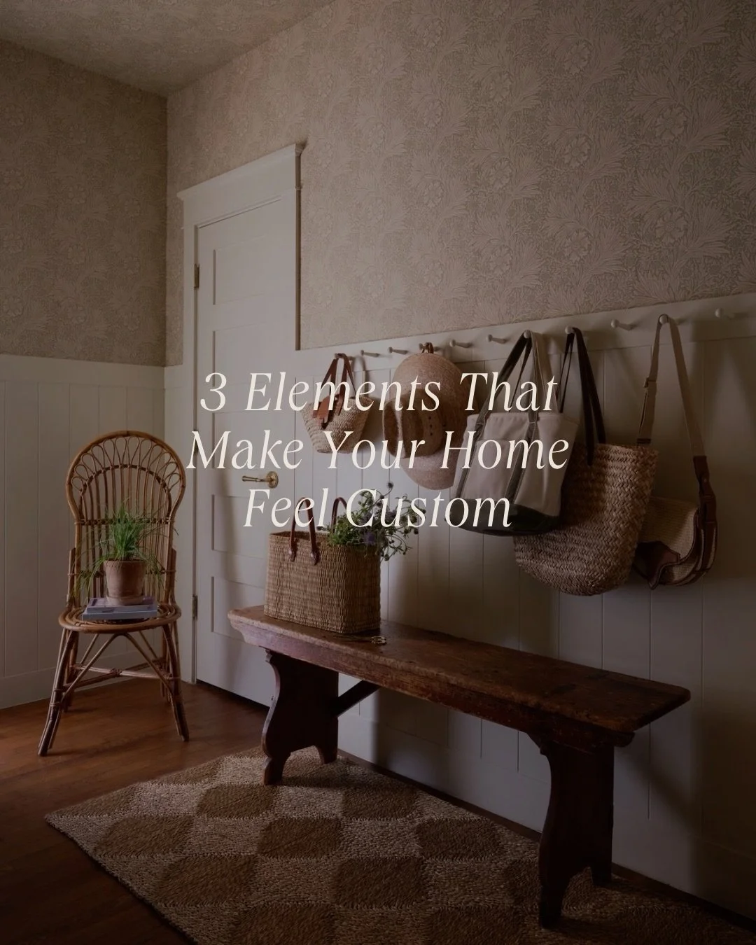 To make your home feel elevated you often don&rsquo;t need to rely on full-gut renovations or endless square footage.

More often, a few thoughtful details done exceptionally well give you that upgraded feel from a builder-grade home. 

1. Inset cabi