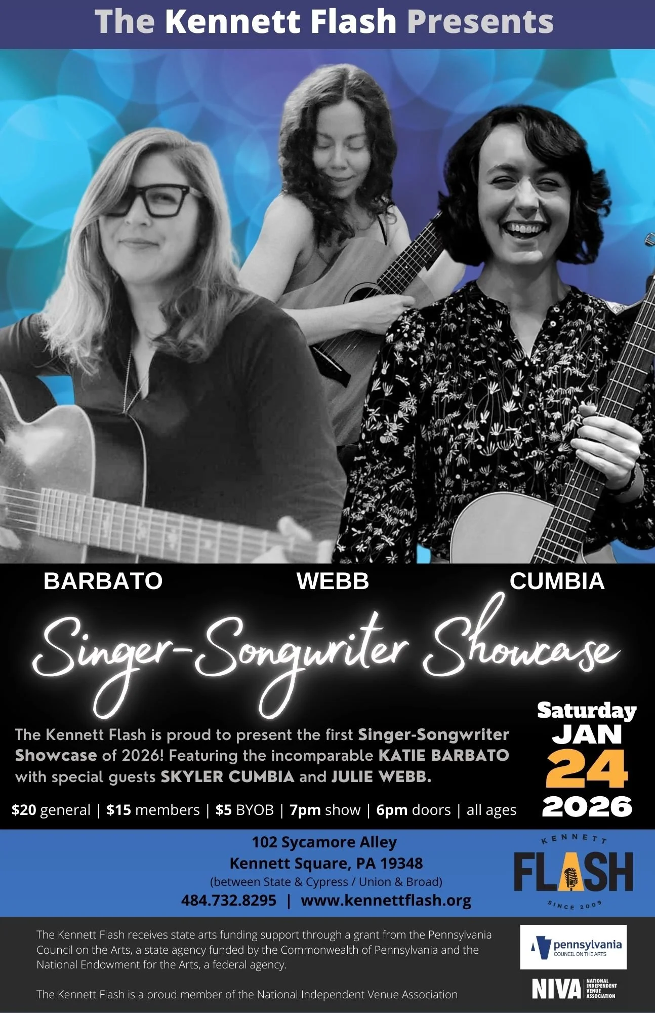 Katie Barbato: Singer-Songwriter Showcase — Julie Webb