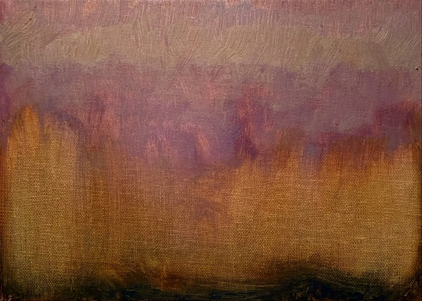 &ldquo;Distant Thunderstorm,&rdquo; 6 x 8 inches, oil on canvas panel, 2026. Available. Link in bio.

This painting is from my landscape series inspired by my forthcoming debut acoustic album, &ldquo;Steadfast, How You Love Me.&rdquo; Find out more a