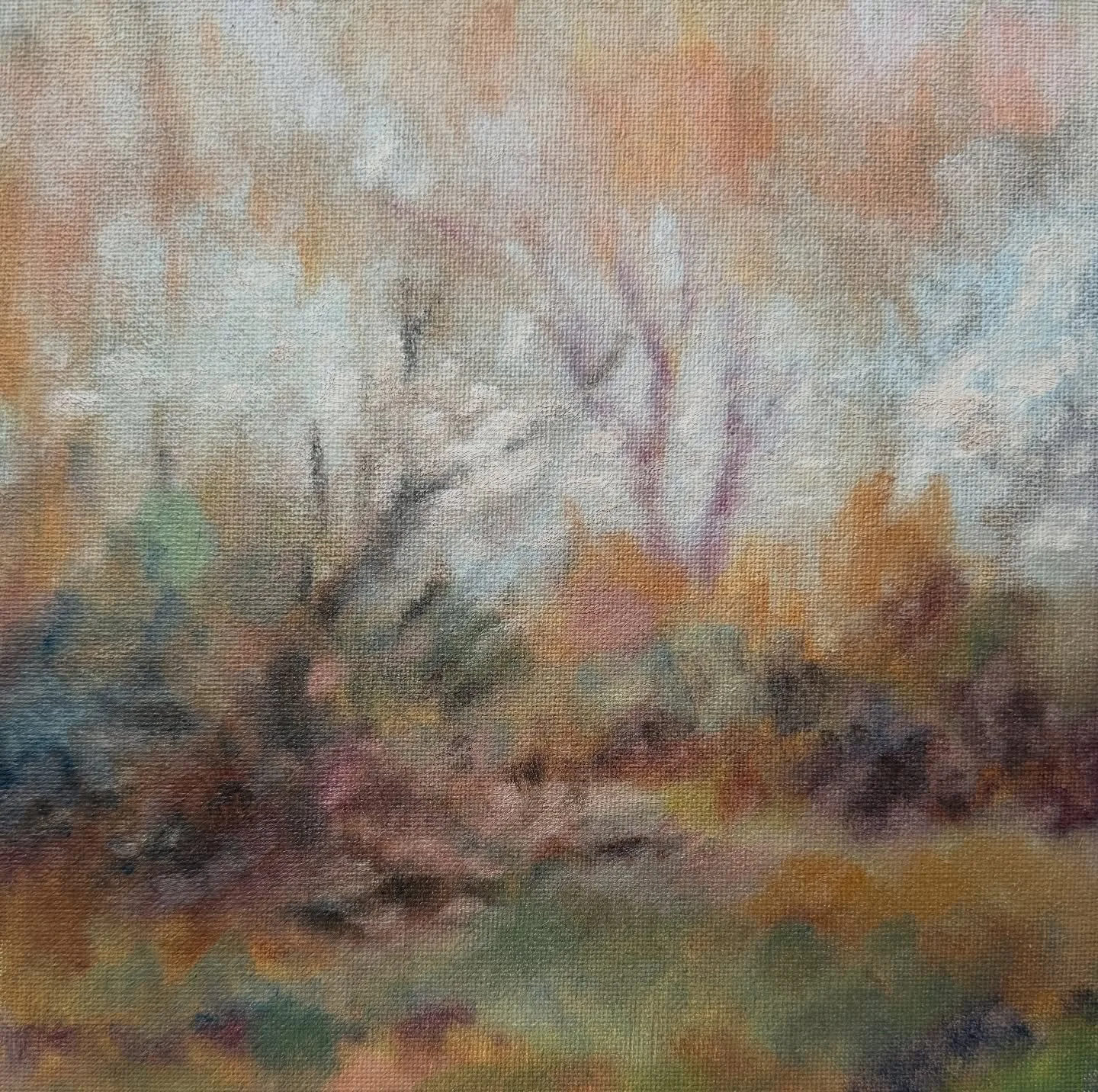 &ldquo;After the Rain,&rdquo; 8 x 8 inches, oil on canvas panel, 2025. Available. Link in bio.

#pleinair #oilpainting #oiloncanvas #landscape #juliewebb