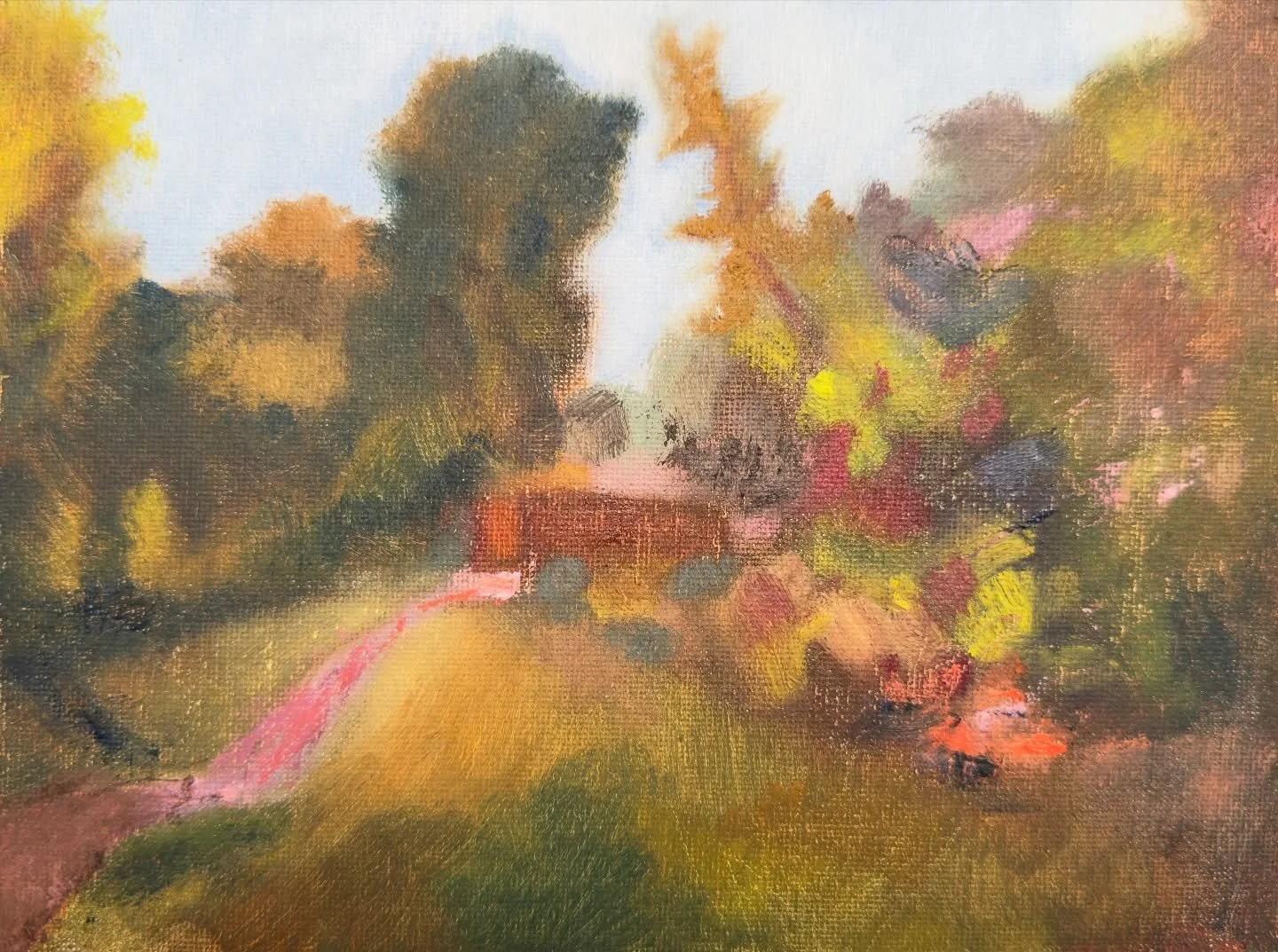 &ldquo;The Path,&rdquo; 6 x 8 inches, oil on canvas panel, 2025. Sold

#oilpainting #pleinairpainting #oiloncanvas #landscape #juliewebb