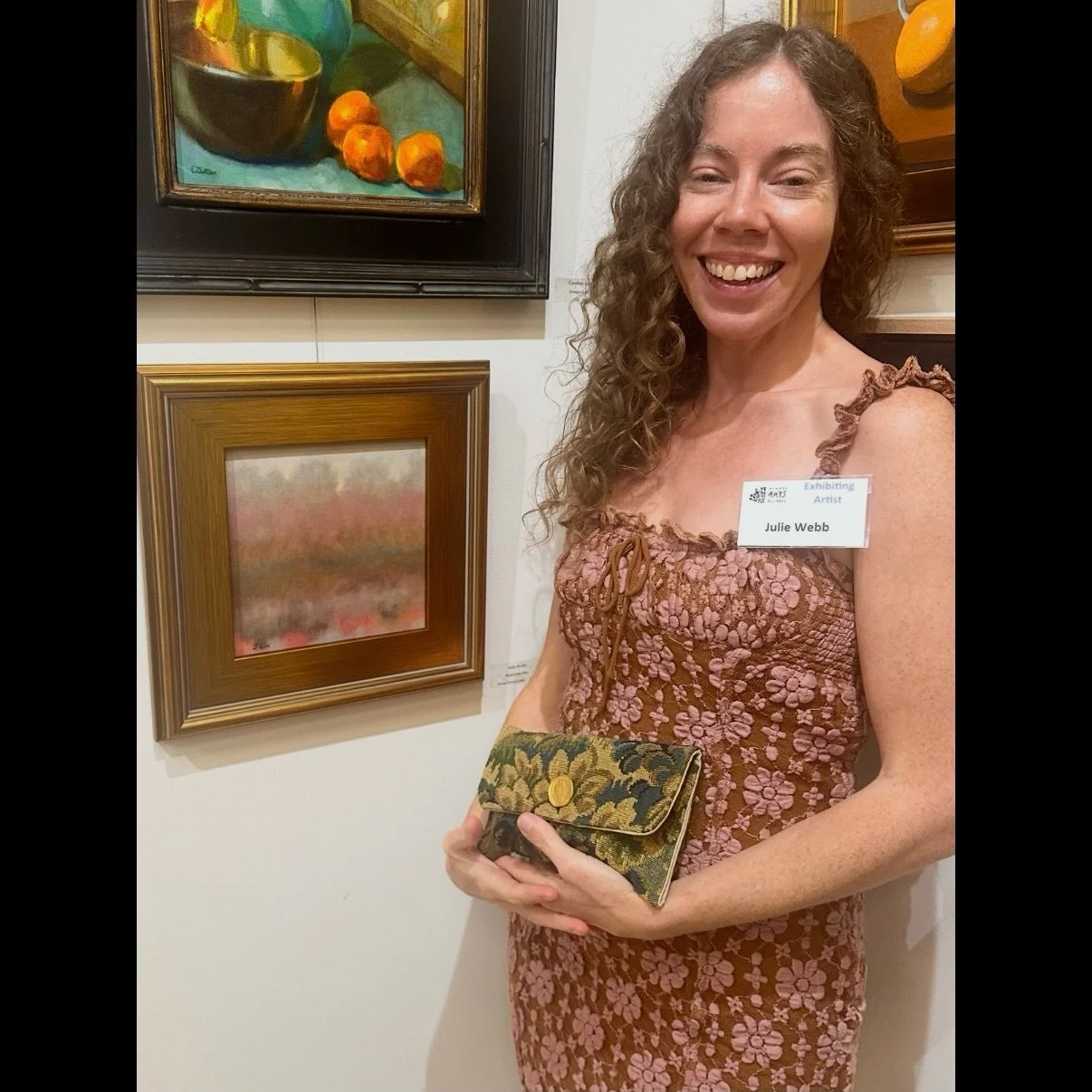Stop in @newarkartsalliance for the last week of the Annual Members&rsquo; Exhibit! I am excited for you to see my oil painting &ldquo;Pond Under Mist,&rdquo; in person! For inquiries and/or acquisition, contact Newark Arts Alliance. Thank you for lo
