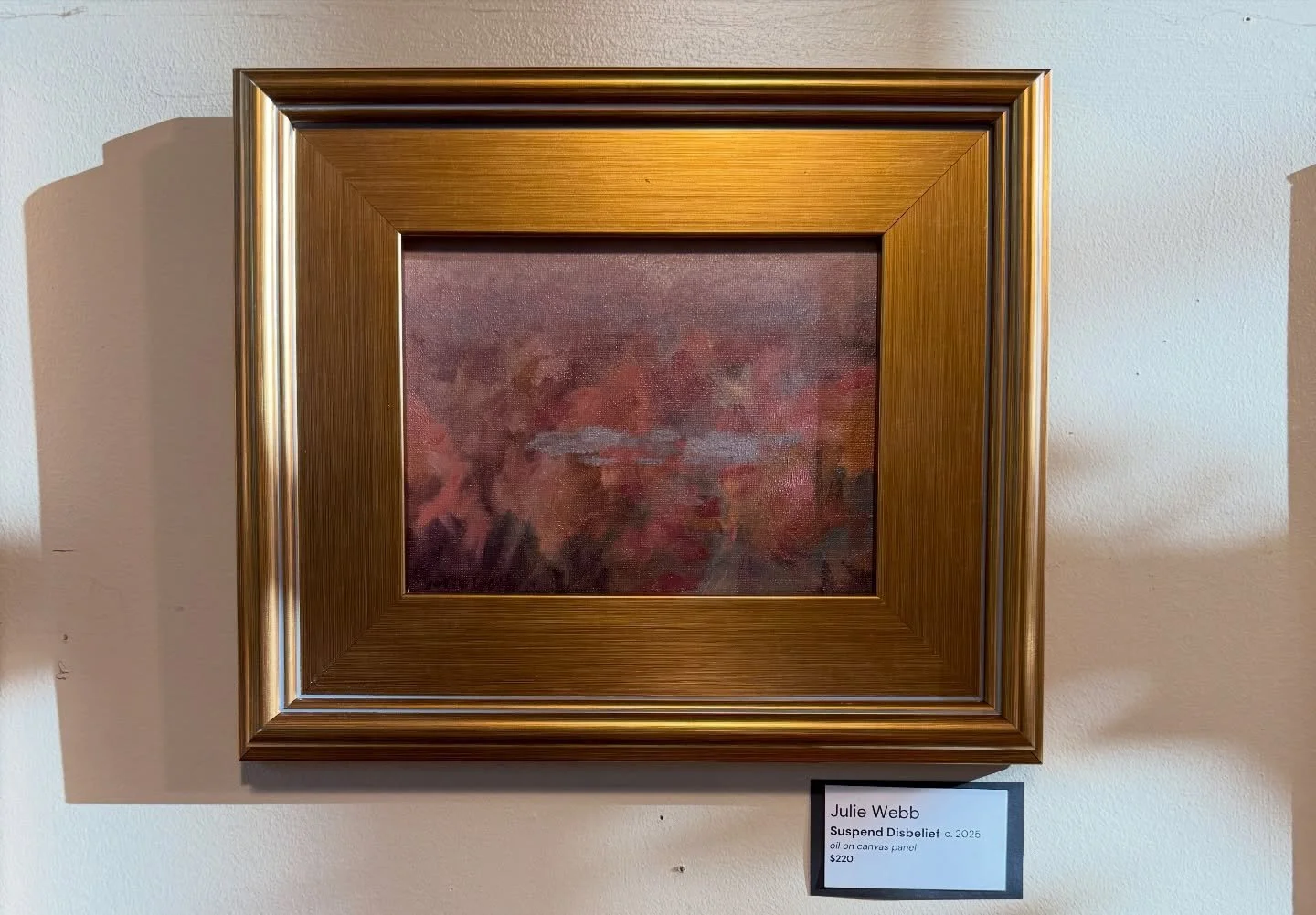 I&rsquo;m so grateful for the opportunity to show three paintings in the Annual Spring Art Exhibition @centerforthecreativearts! I loved seeing all of the wonderful work tonight. The show runs through May 9th and is on view during regular business ho