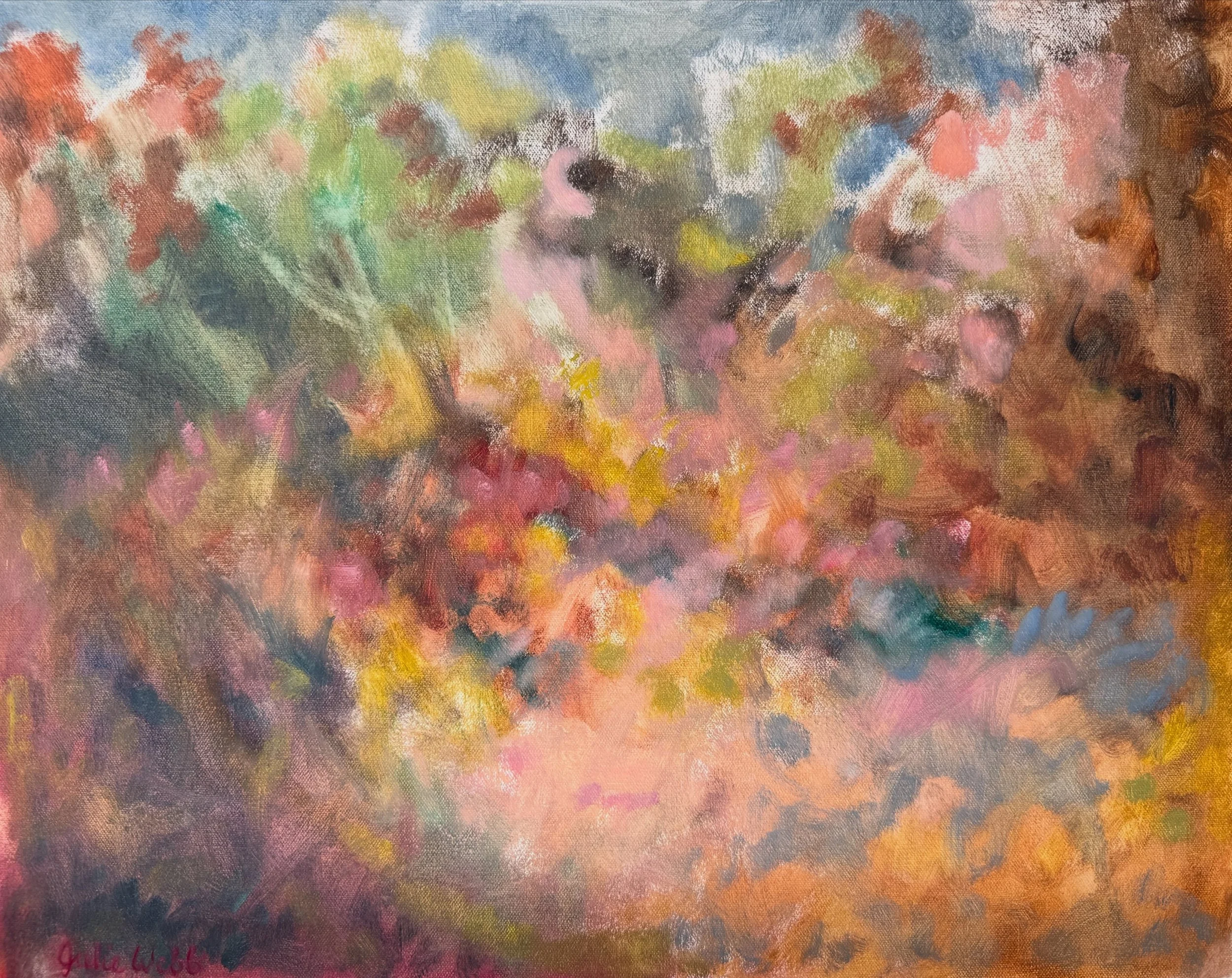 &ldquo;Peaceable Kingdom,&rdquo; 16 x 20 inches, oil on canvas, 2026. 

From my series inspired by my forthcoming debut acoustic album &ldquo;Steadfast, How You Love Me.&rdquo; Find out more about my music and art practices @juliewebbmusic. 

#oilonc