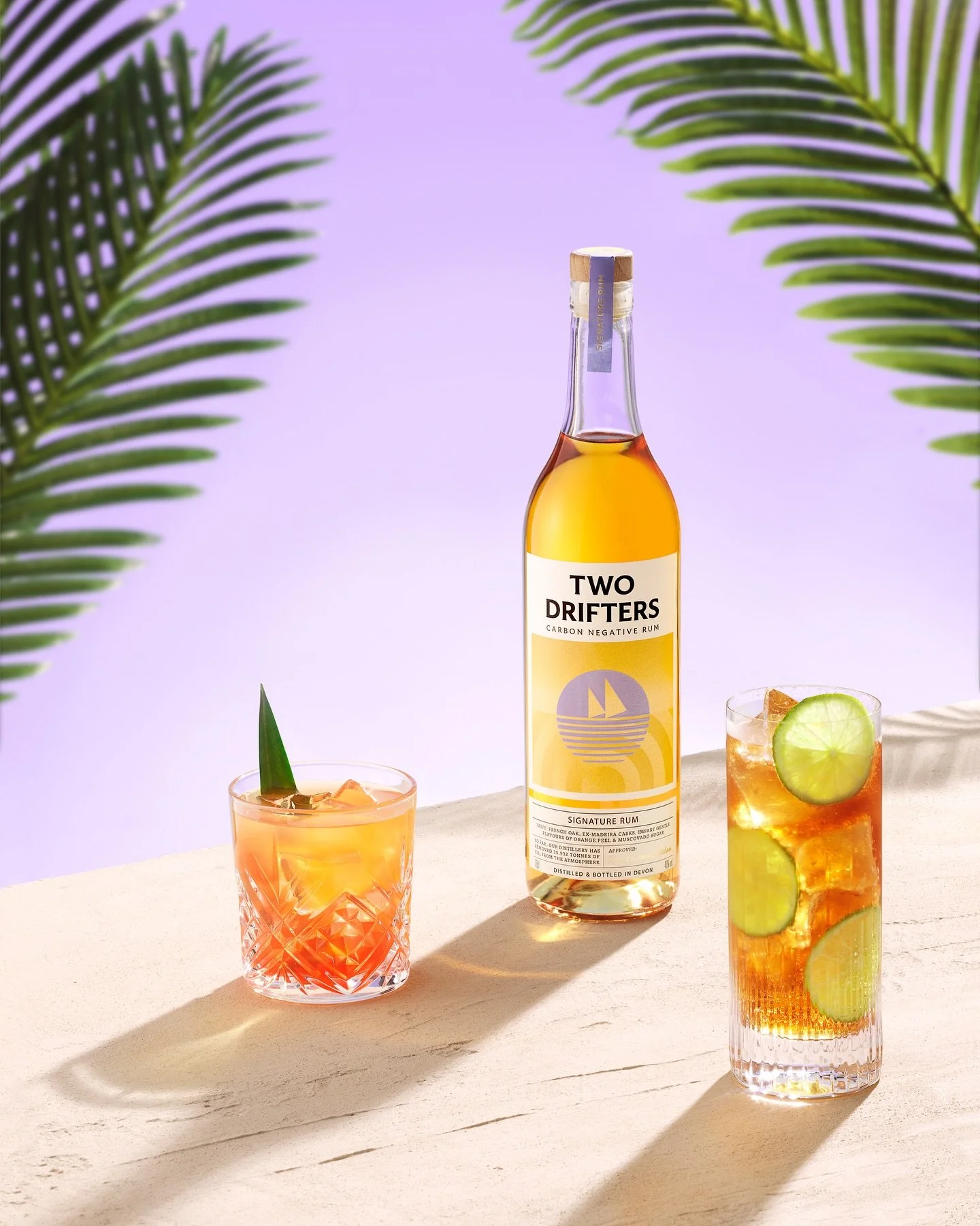 Super excited to share some recent summer campaign work with @twodriftersrum Absolutely loved this project 🌞🍹🌴