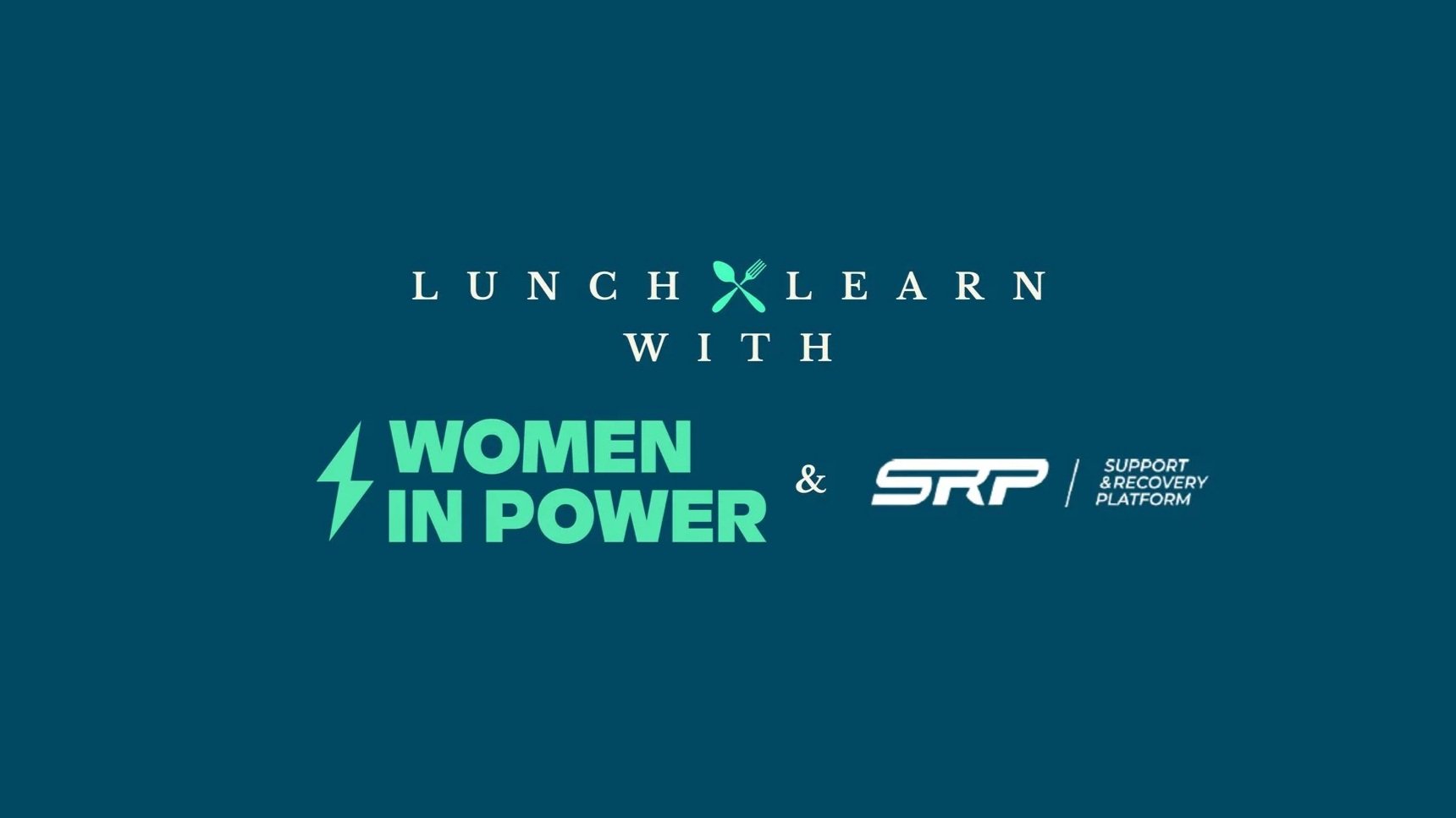 Lunch &amp; Learn: Support and Recovery Platform (SRP)
