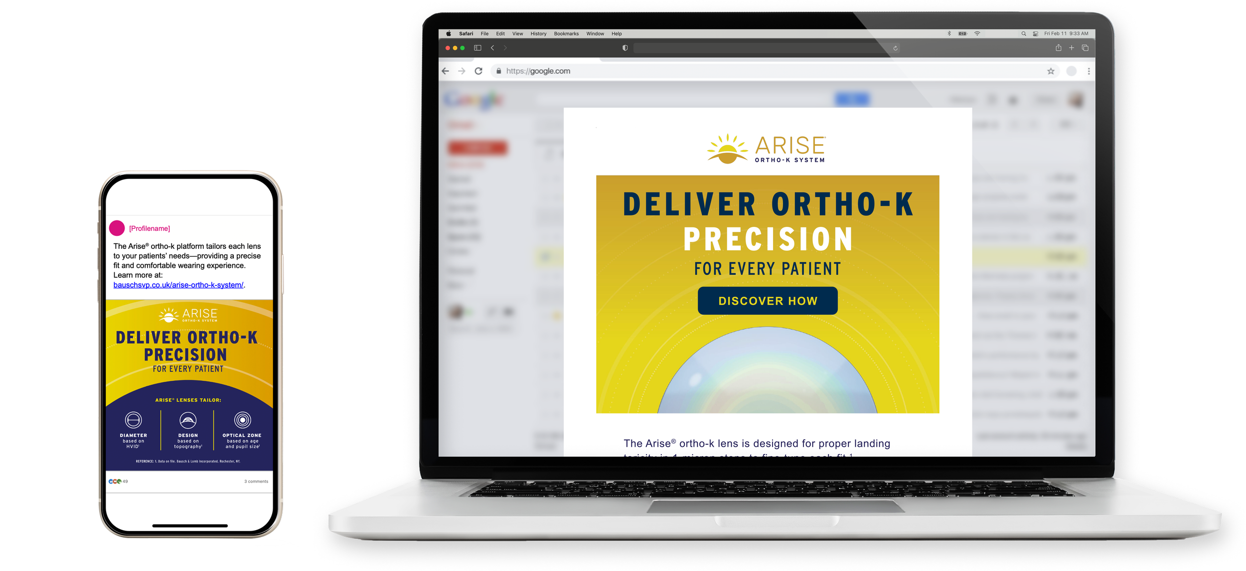Arise Email and Social Posts