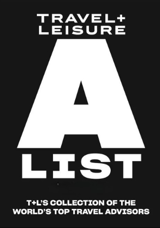 Travel Sommelier featured in Travel + Leisure A-List Collection of the World's Top Travel Advisors 